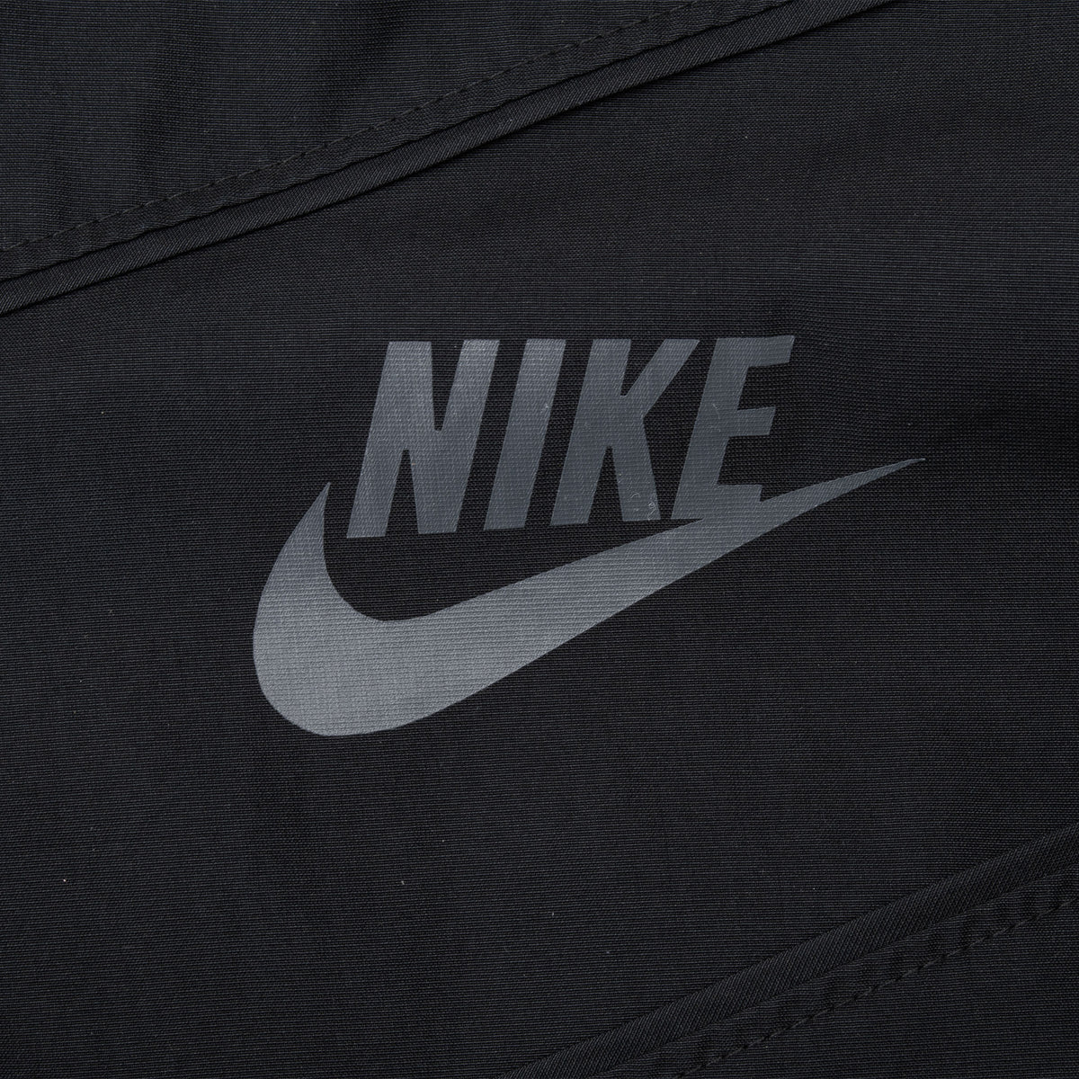 Vintage Nike Swoosh Black Windbreaker Jacket 2000S Size Large