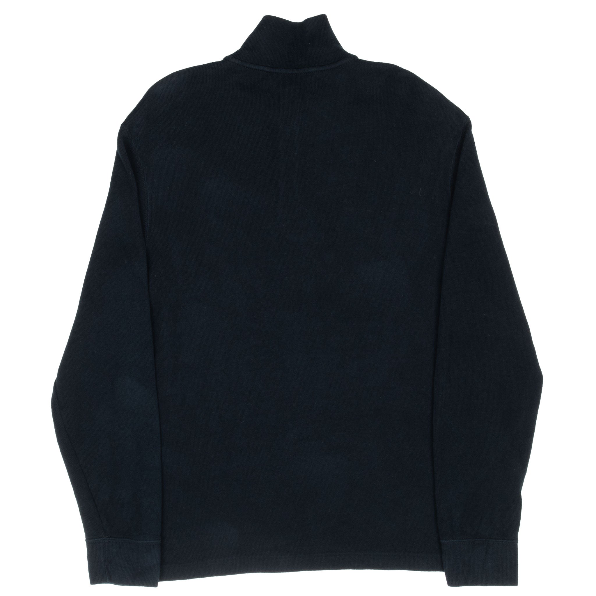 Polo Ralph Lauren Black Quarter 1/4 Zip Sweatshirt Size Medium