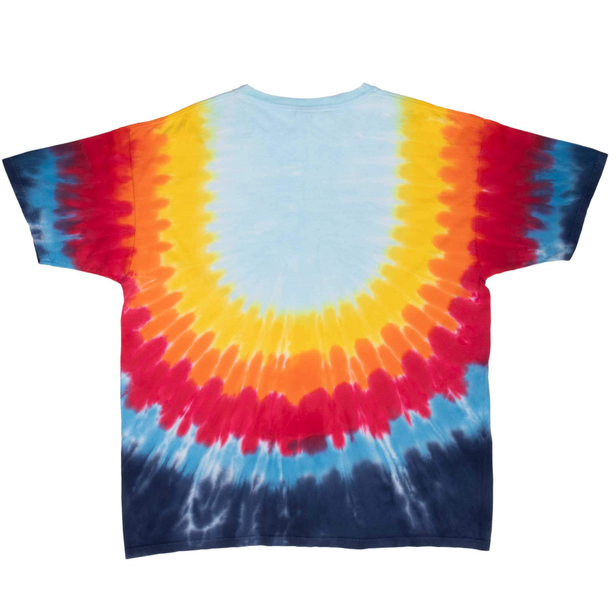 Vintage Tie Dye Further Grateful Dead Tee Shirt 2012 Size 2XL