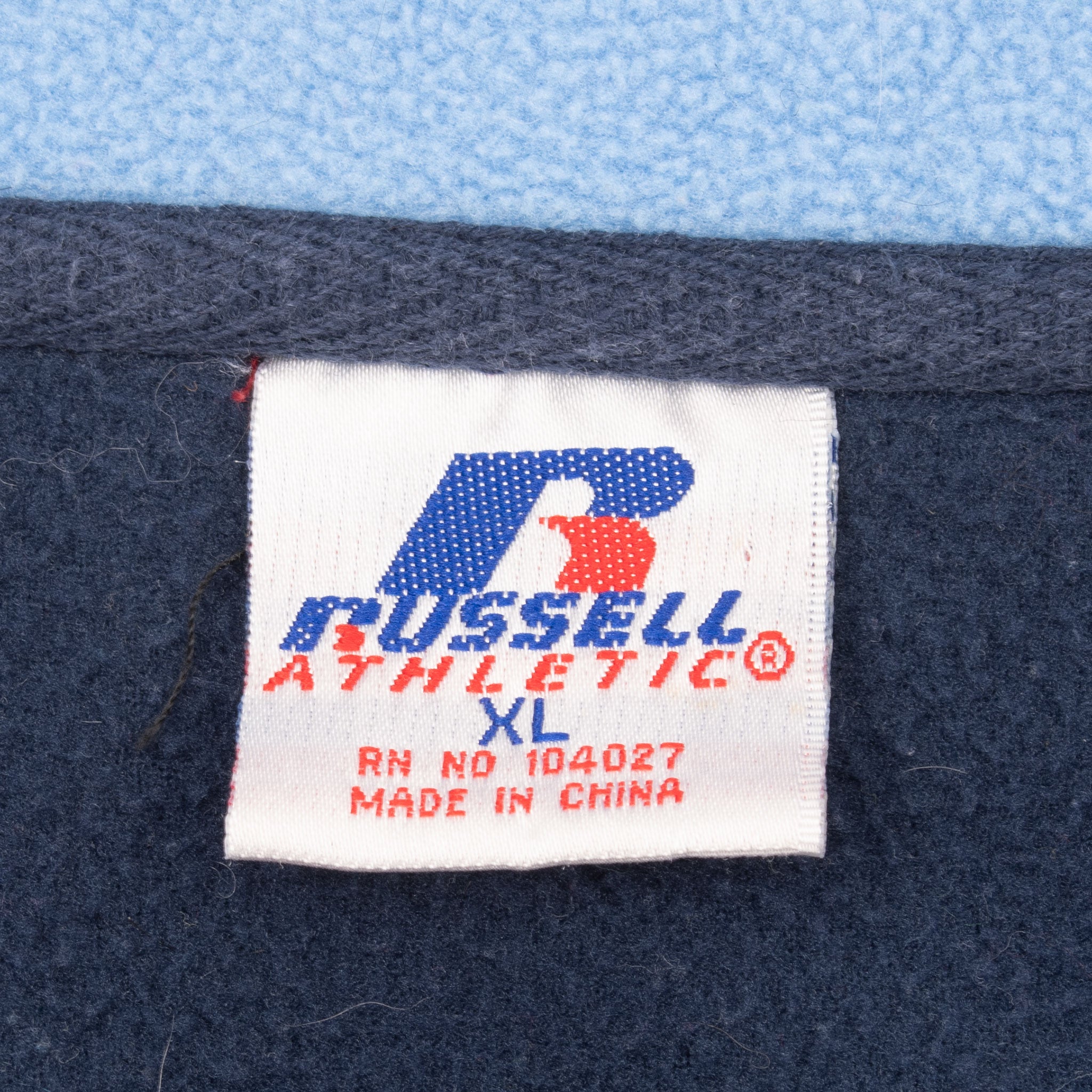 Vintage Ncaa Unc North Carolina Pullover Fleece Jacket Size XL 1990S