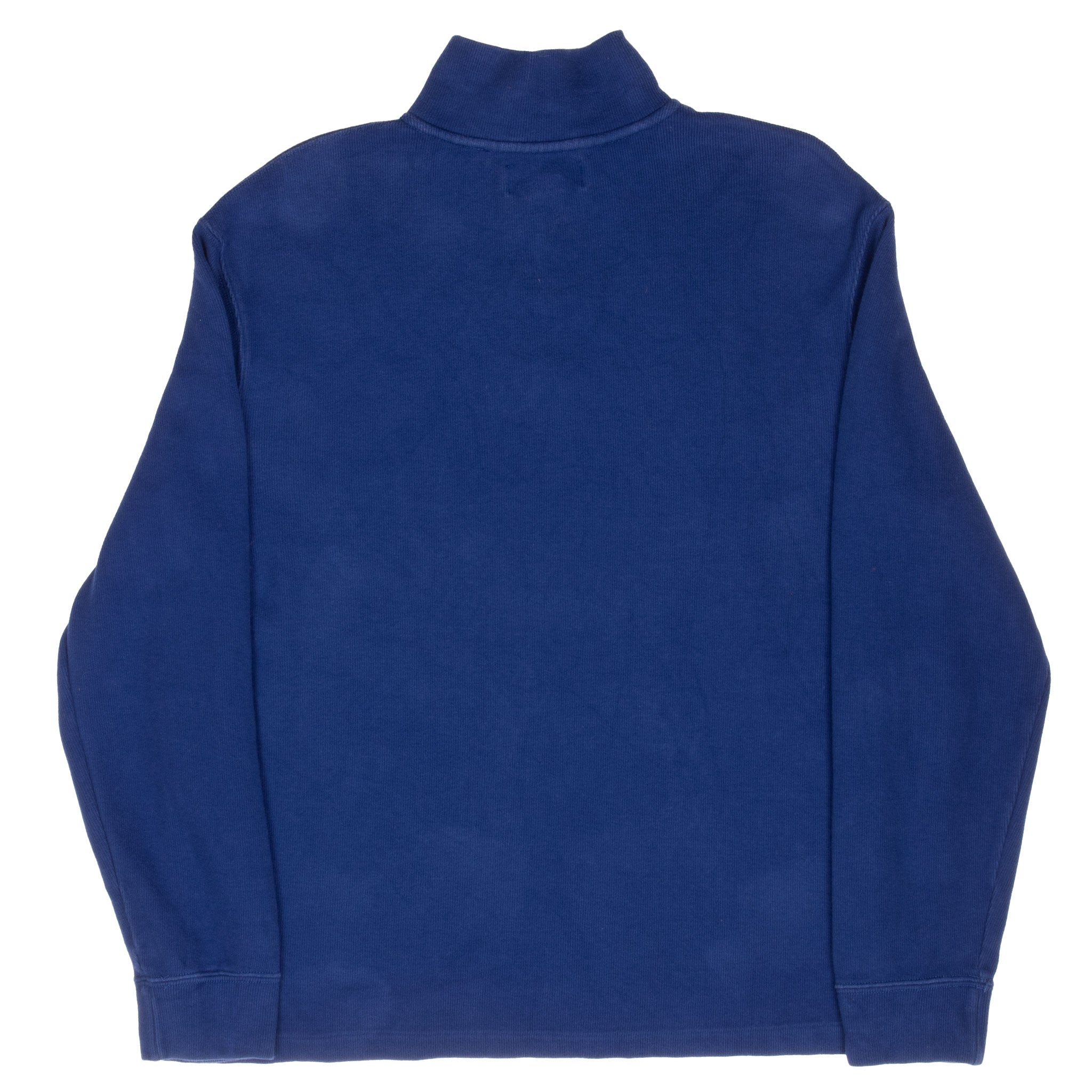 Vintage Polo Ralph Lauren Blue Quarter 1/4 Zip Sweater 1990S Size Large