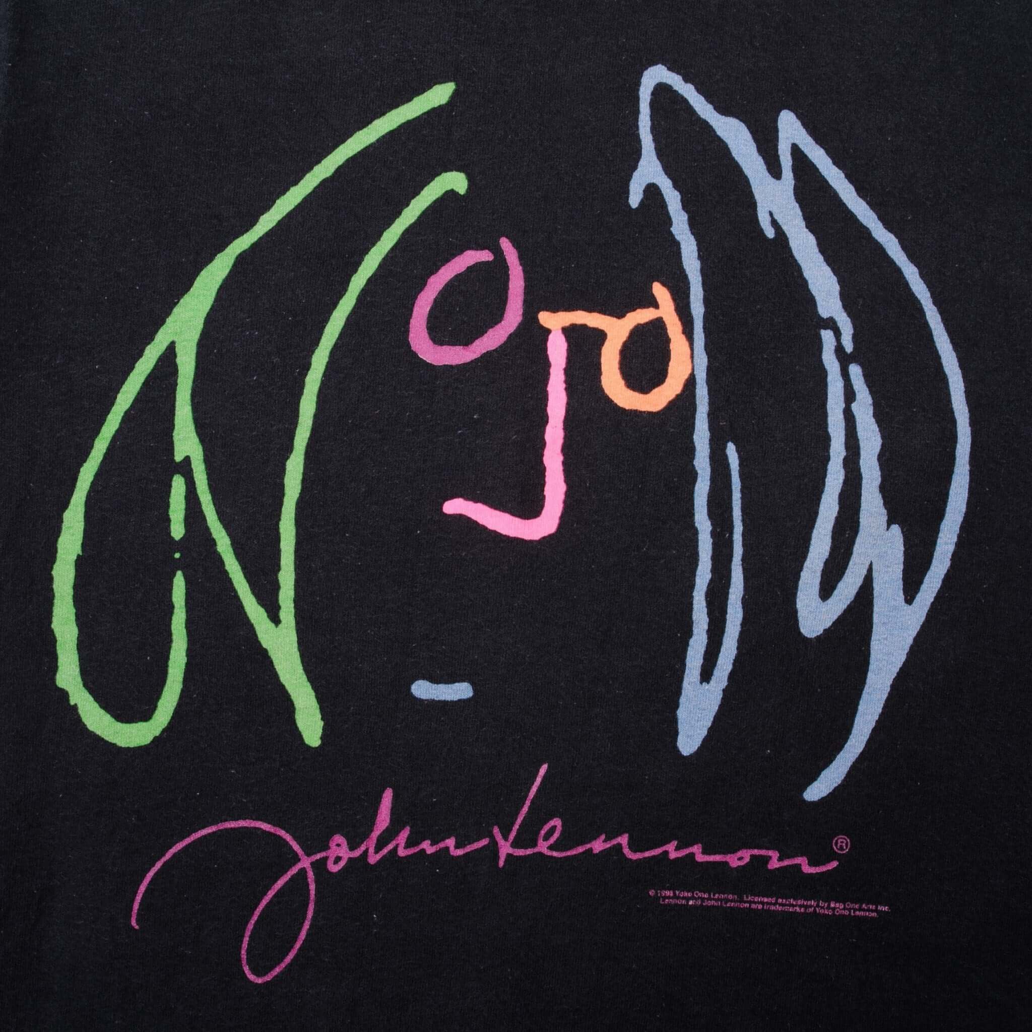 Vintage John Lennon 1998 Tee Shirt Size Small Made In USA