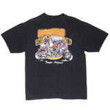 Vintage Hooters Hog Go Wild Biker Tempe Arizona 1990S Tee Shirt Size Large
