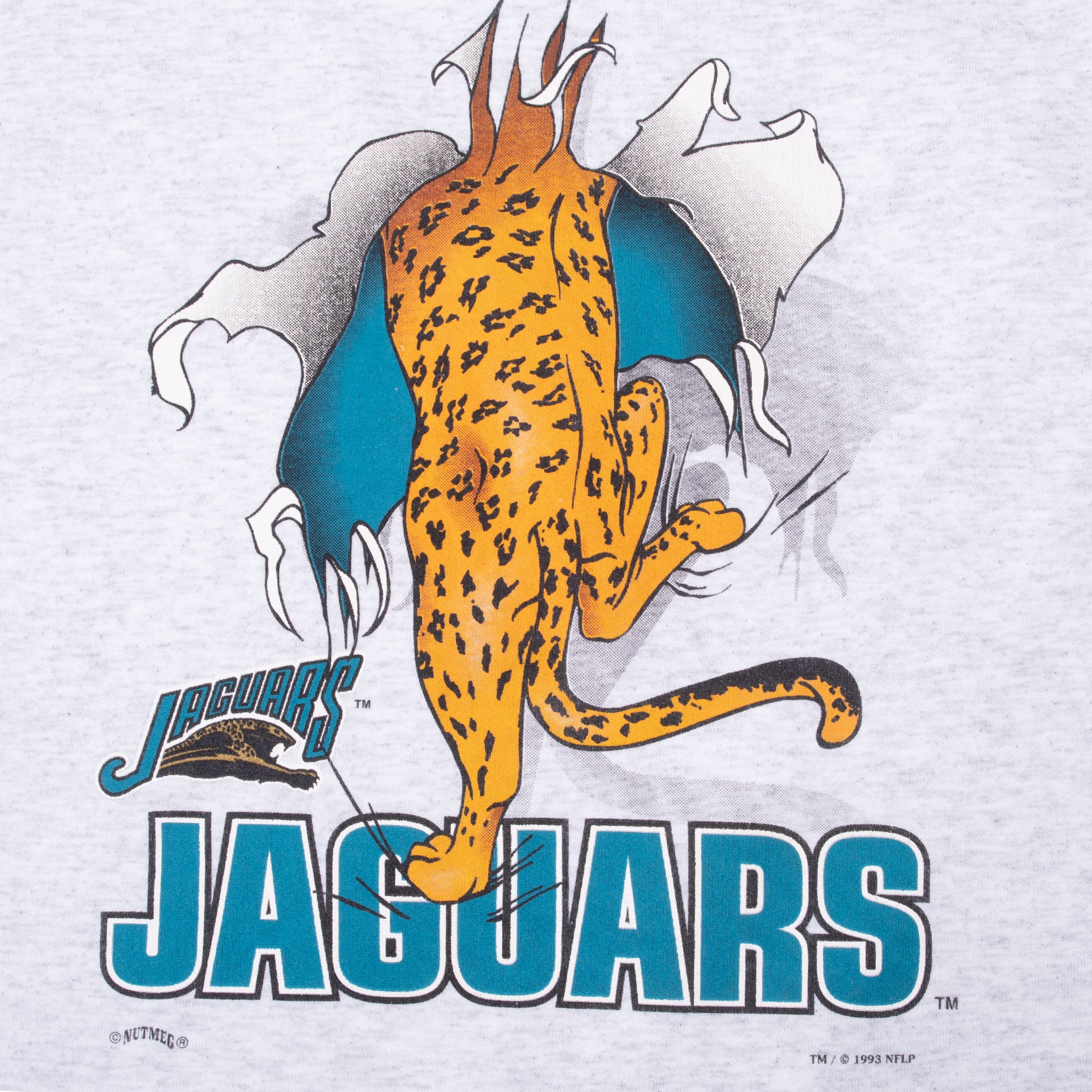 Vintage Nfl Jacksonville Jaguars 1993 Sweatshirt Size Large Made In Usa