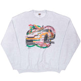 Vintage Nascar Terry Labonte Kellogg's Grey Sweatshirt 1999 Size 2XL