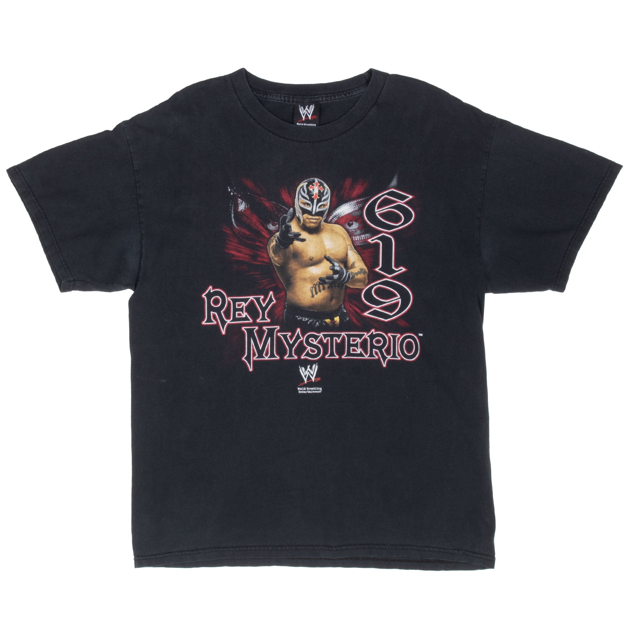 Vintage Wwe Wwf Rey Mysterio 2007 Tee Shirt Size Large