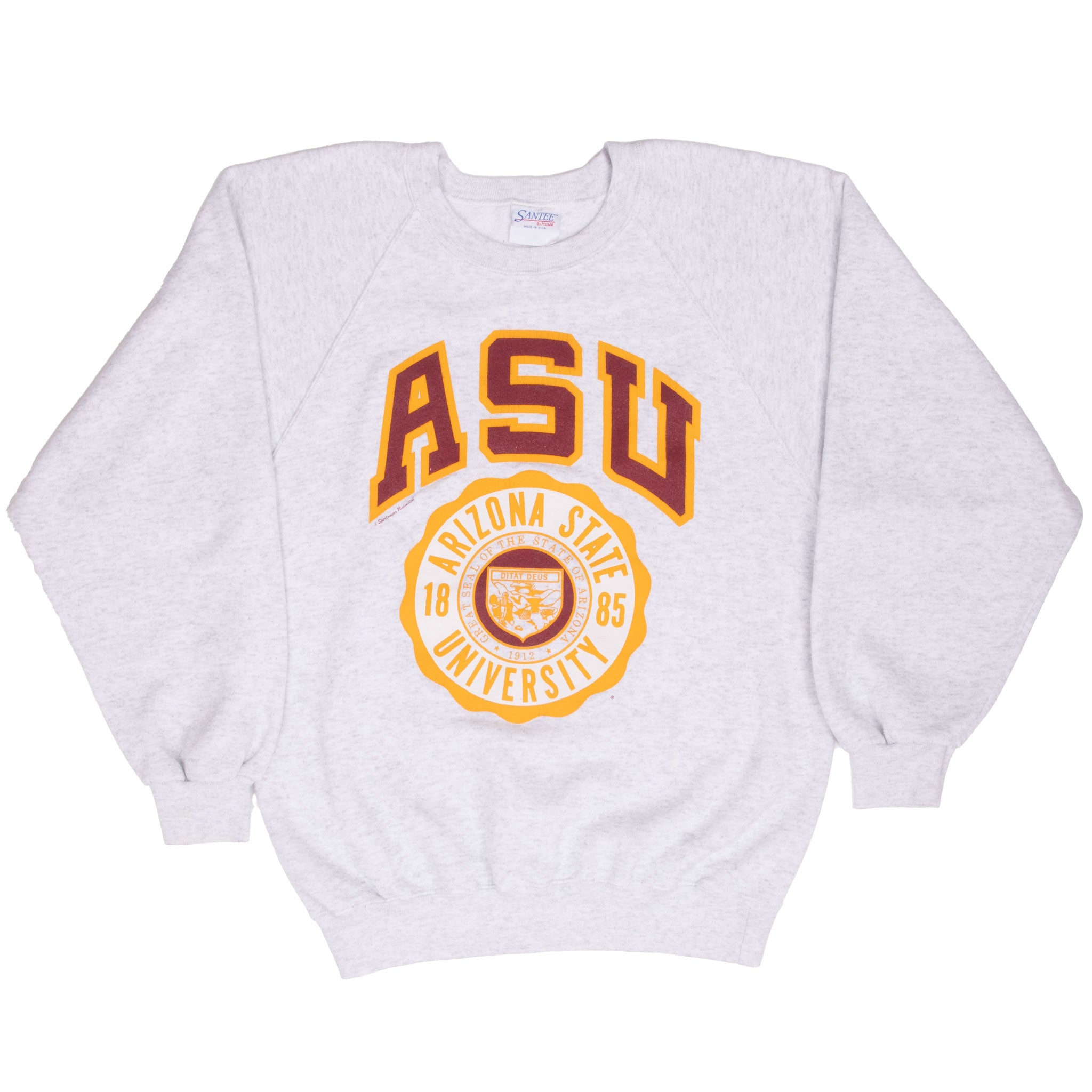 Vintage Ncaa Arizona State University Sweatshirt Size Medium Made In Usa