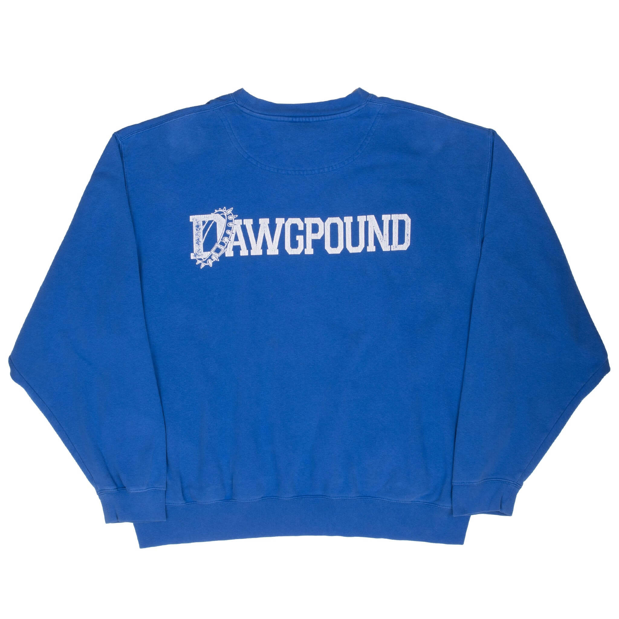 Vintage Nike Ncaa Allan Hancock College Ahc Bulldogs Blue Sweatshirt 2000S Size XL