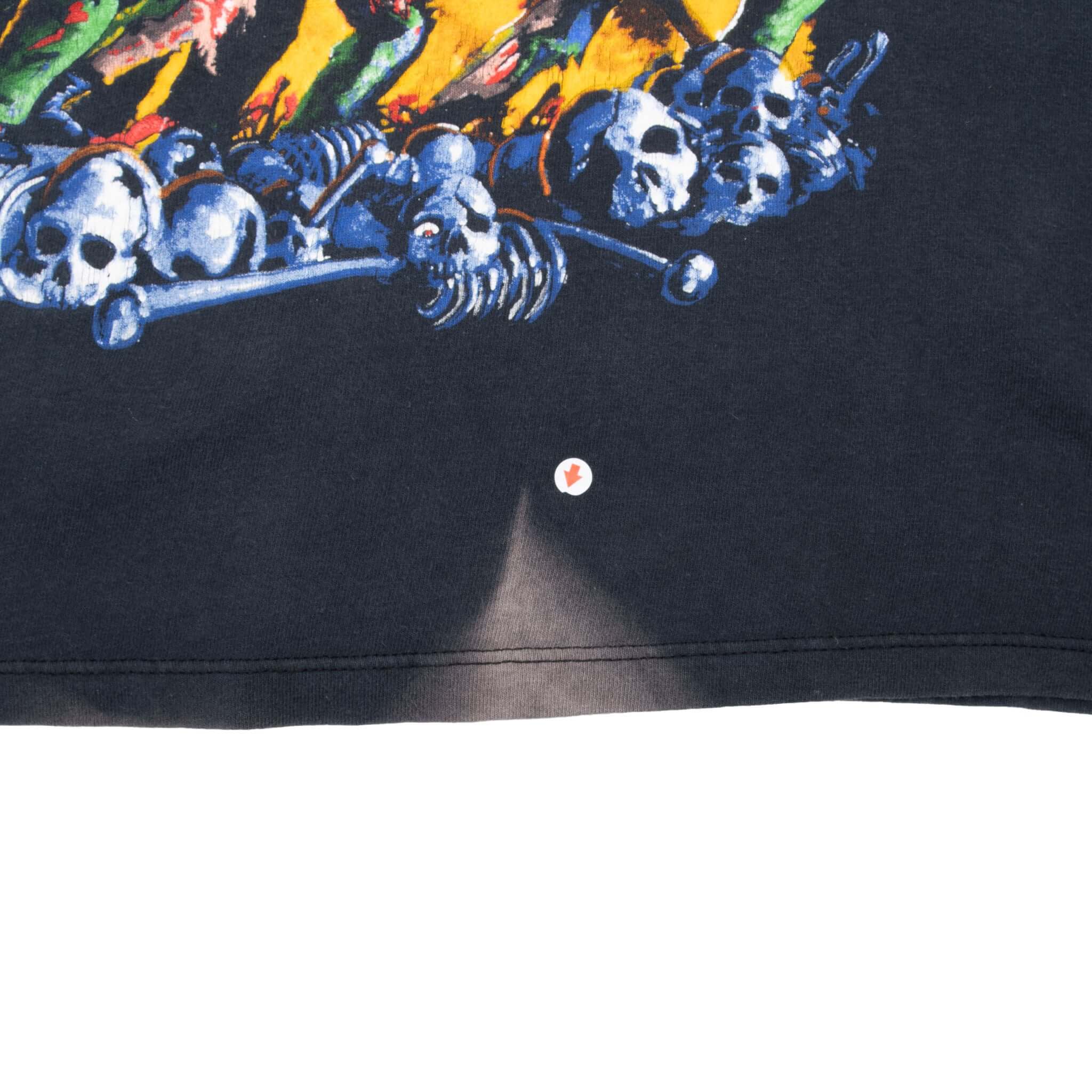 VINTAGE SLAYER WORLD SACRIFICE TOUR 1989 TEE SHIRT SMALL MADE IN USA