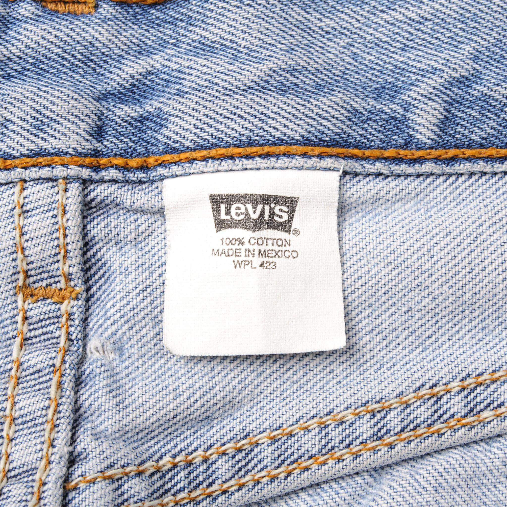 VINTAGE LEVIS 501 JEANS INDIGO SIZE W27 L30