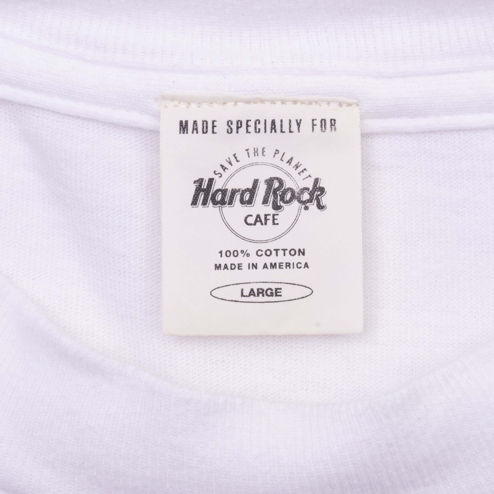 Vintage Hard Rock Cafe Mardi Gras New Orleans Tee Shirt 1990S Large Made In Usa With Single Stitch Sleeves