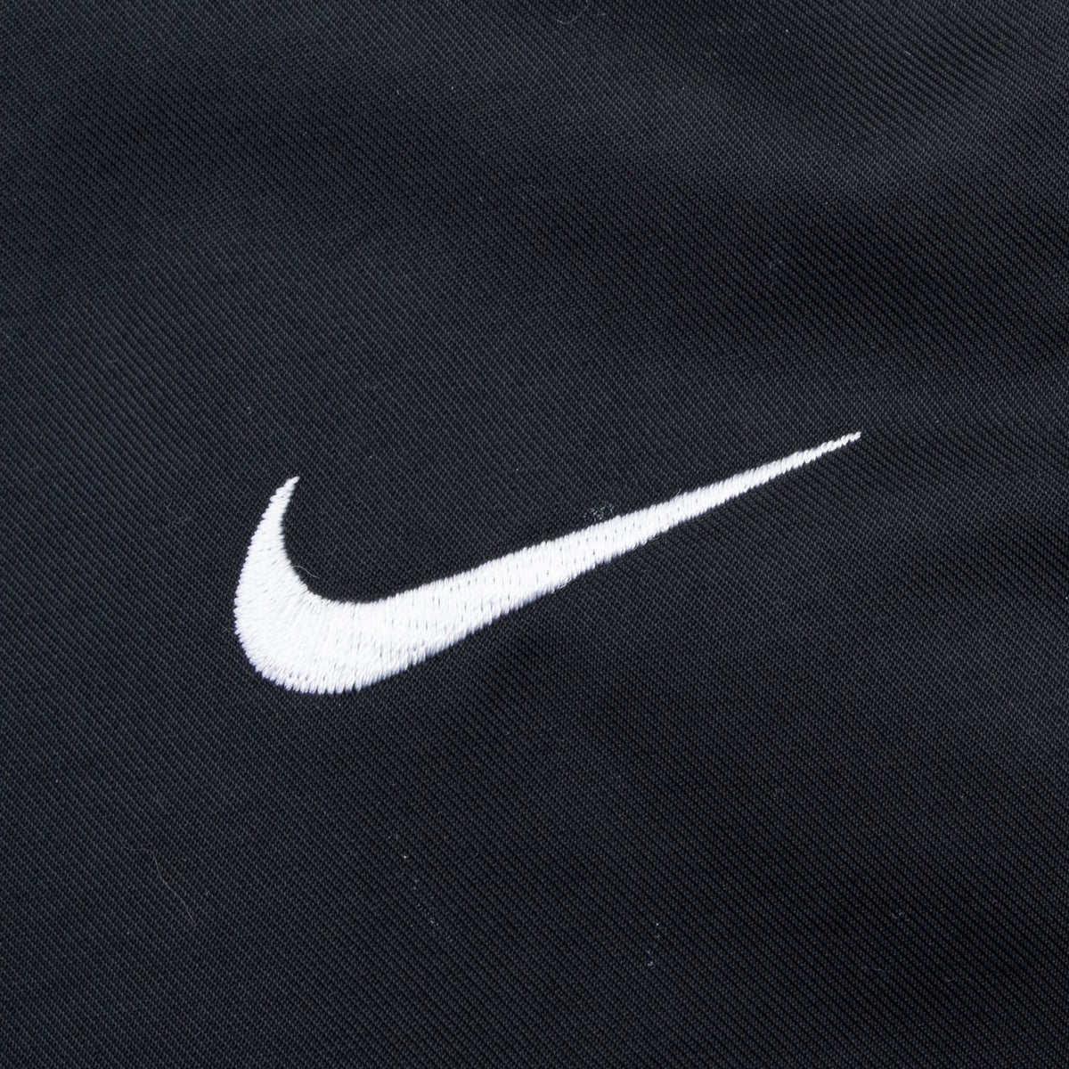 Vintage Nike Classic Swoosh Black Track Pants 2000S Size Medium