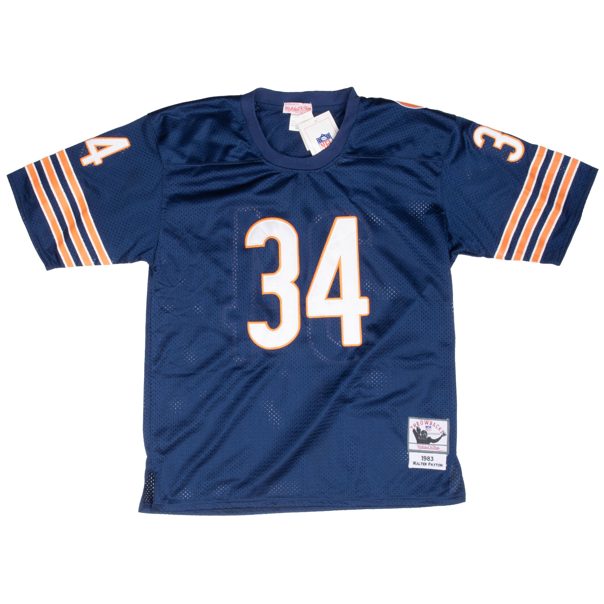 Vintage Nfl Chicago Bears Michael Pyton #34 Mitchell & Ness Throwback Jersey 1983 Size 50