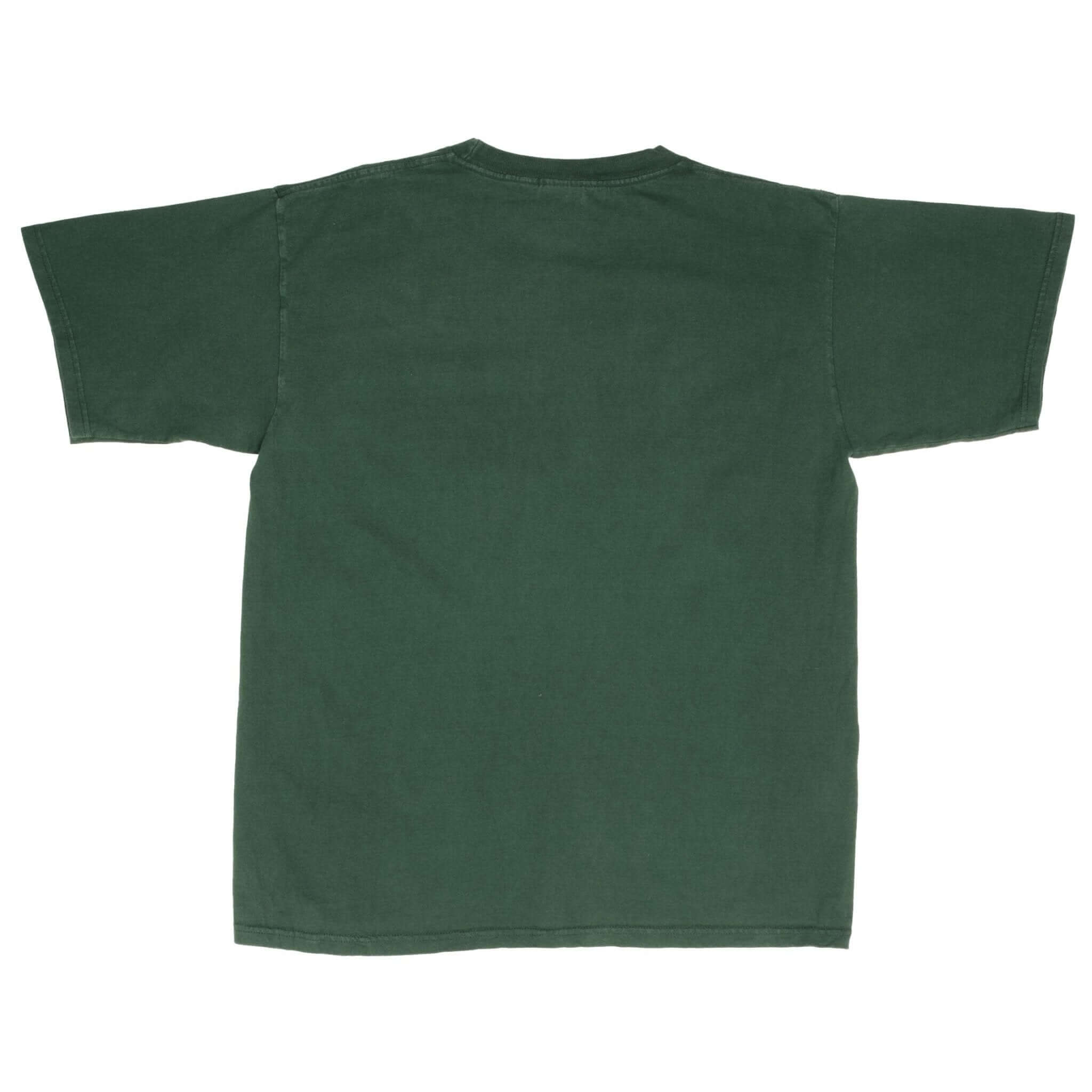 Vintage Nike Air Big Swoosh Green Tee Shirt 1990S Size Large