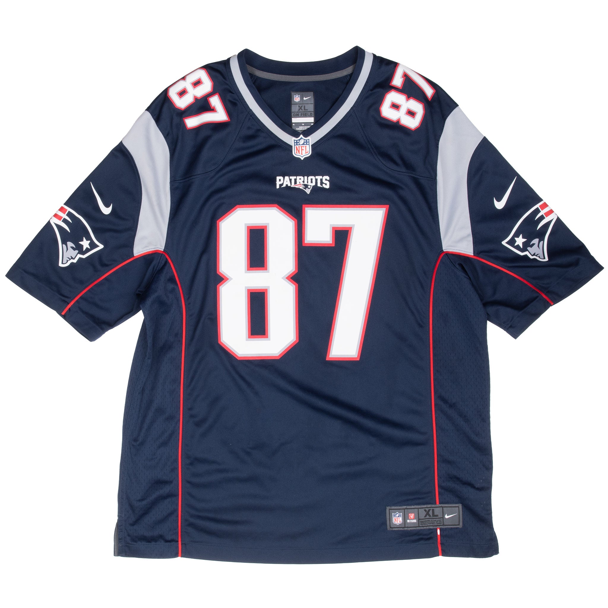 Vintage Nfl New England Patriots Welker #83 Reebok Jersey 2000s Size XL