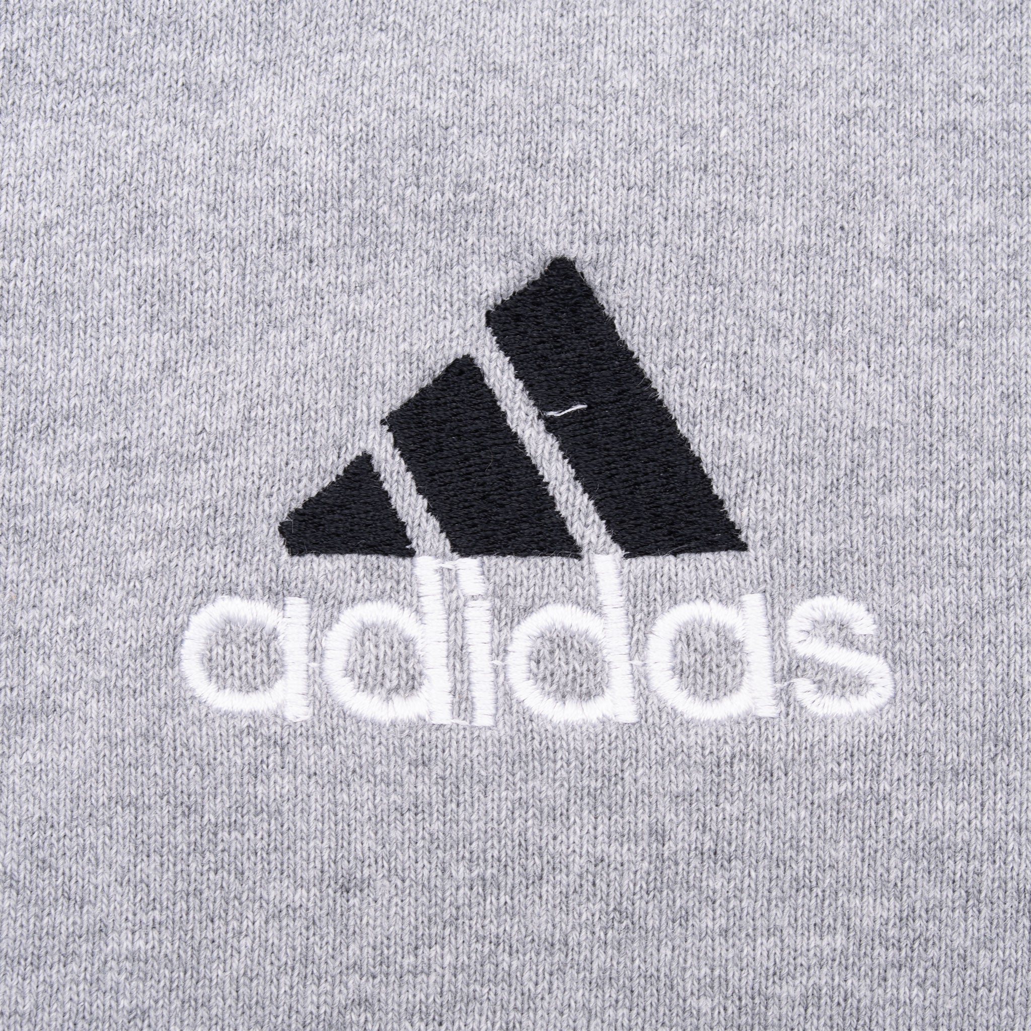 Vintage Adidas Classic Grey Crewneck Sweatshirt 1990S Size XL