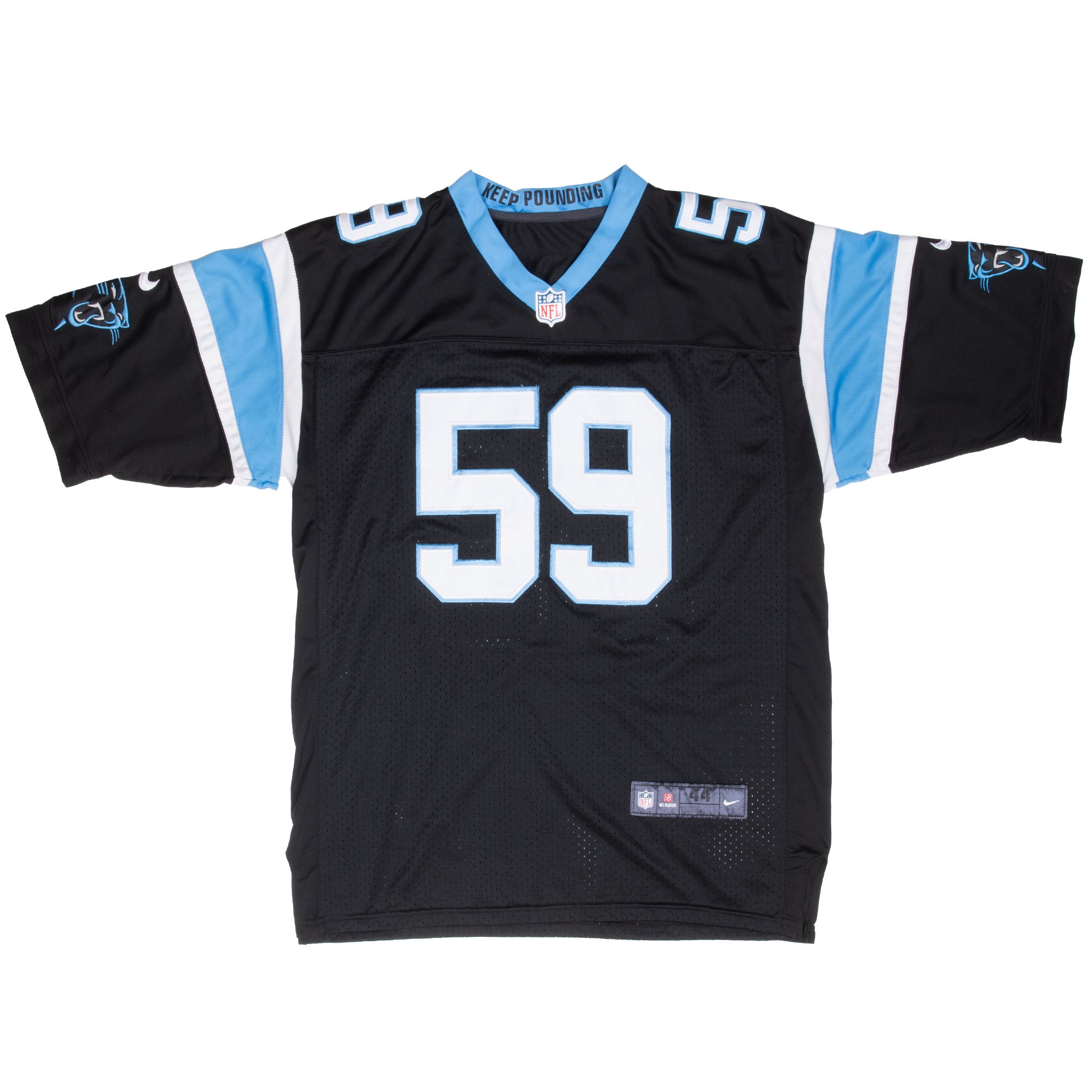 Vintage Nfl Carolina Panthers Kuechly #59 Nike Jersey 2000S Size 44