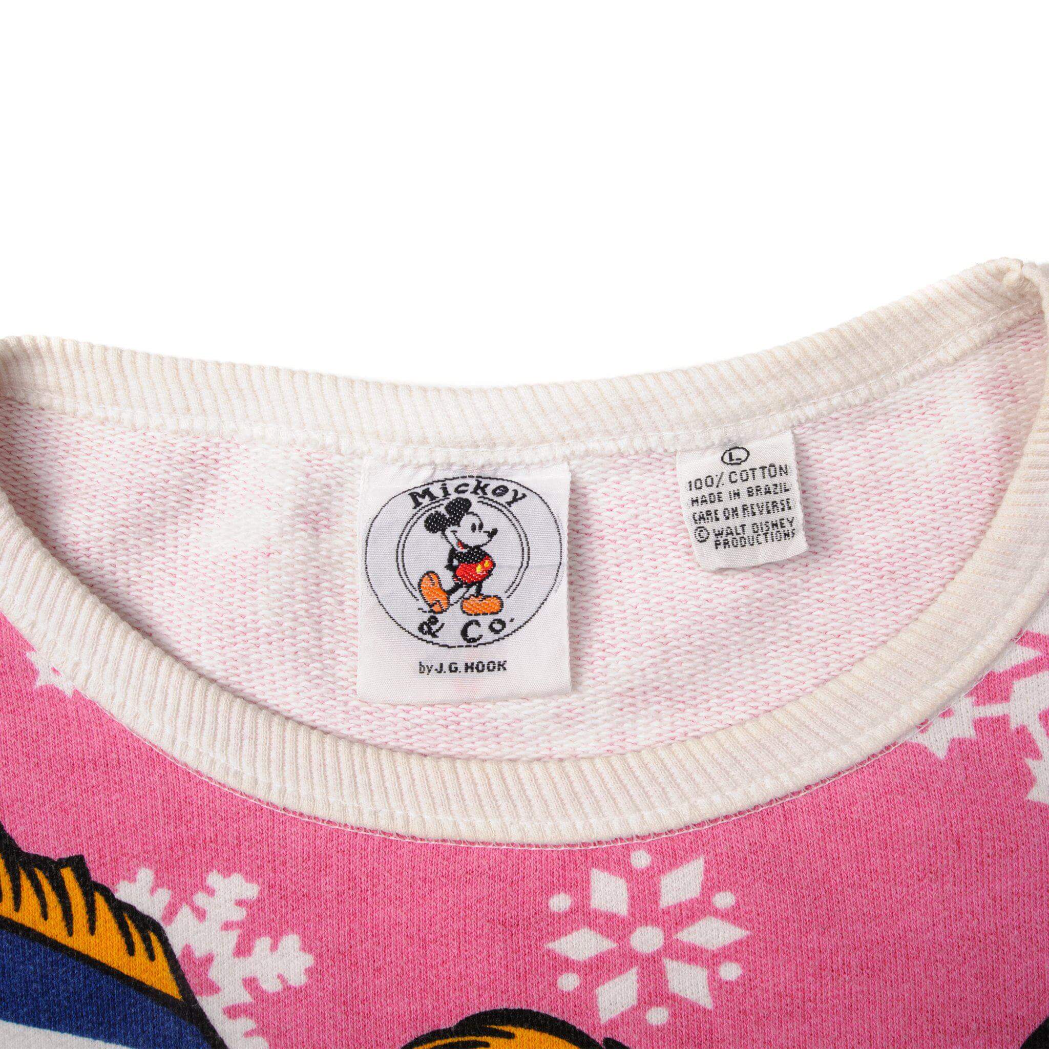 VINTAGE DISNEY MICKEY MOUSE SWEATSHIRT SIZE LARGE 1980s