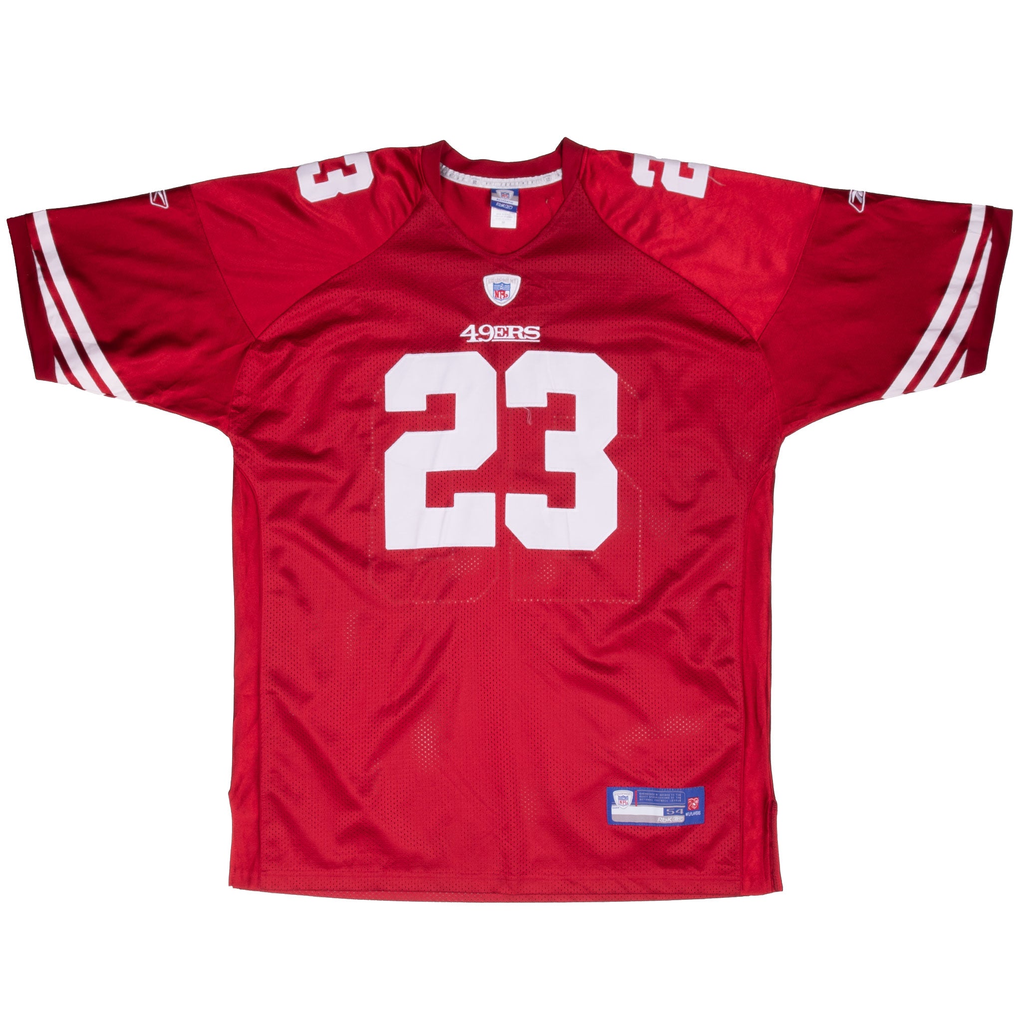 Vintage Nfl San Francisco 49Ers Mays #23 Reebok Jersey Size 54