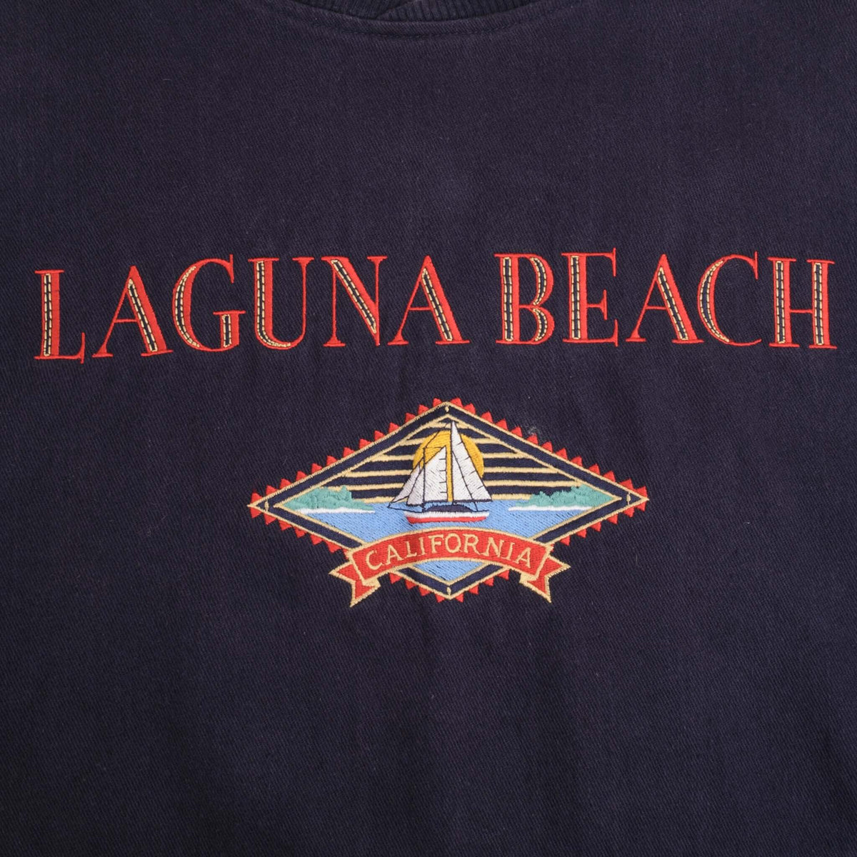 Vintage Surf Crazy Shirt Laguna Beach Sweatshirt 1990S Size Large Made In USA