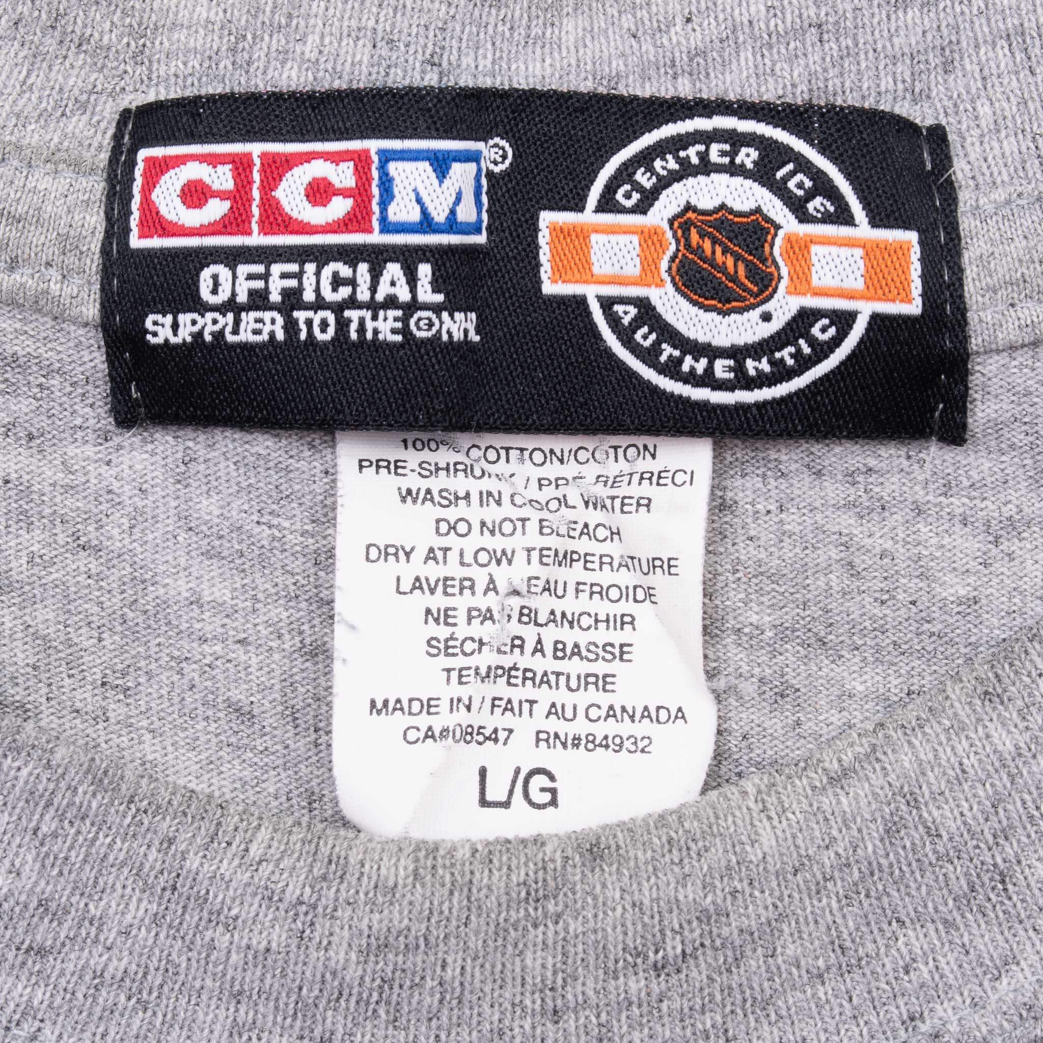 Vintage Nhl San Jose Sharks Tee Shirt 1990S Size Large