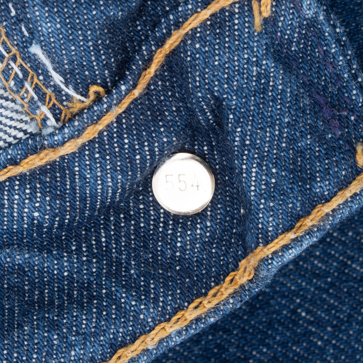Vintage Levis 517 Orange Tab Indigo Dark Wash Jeans 32X36 Made In Usa Deadstock
Back Button #554