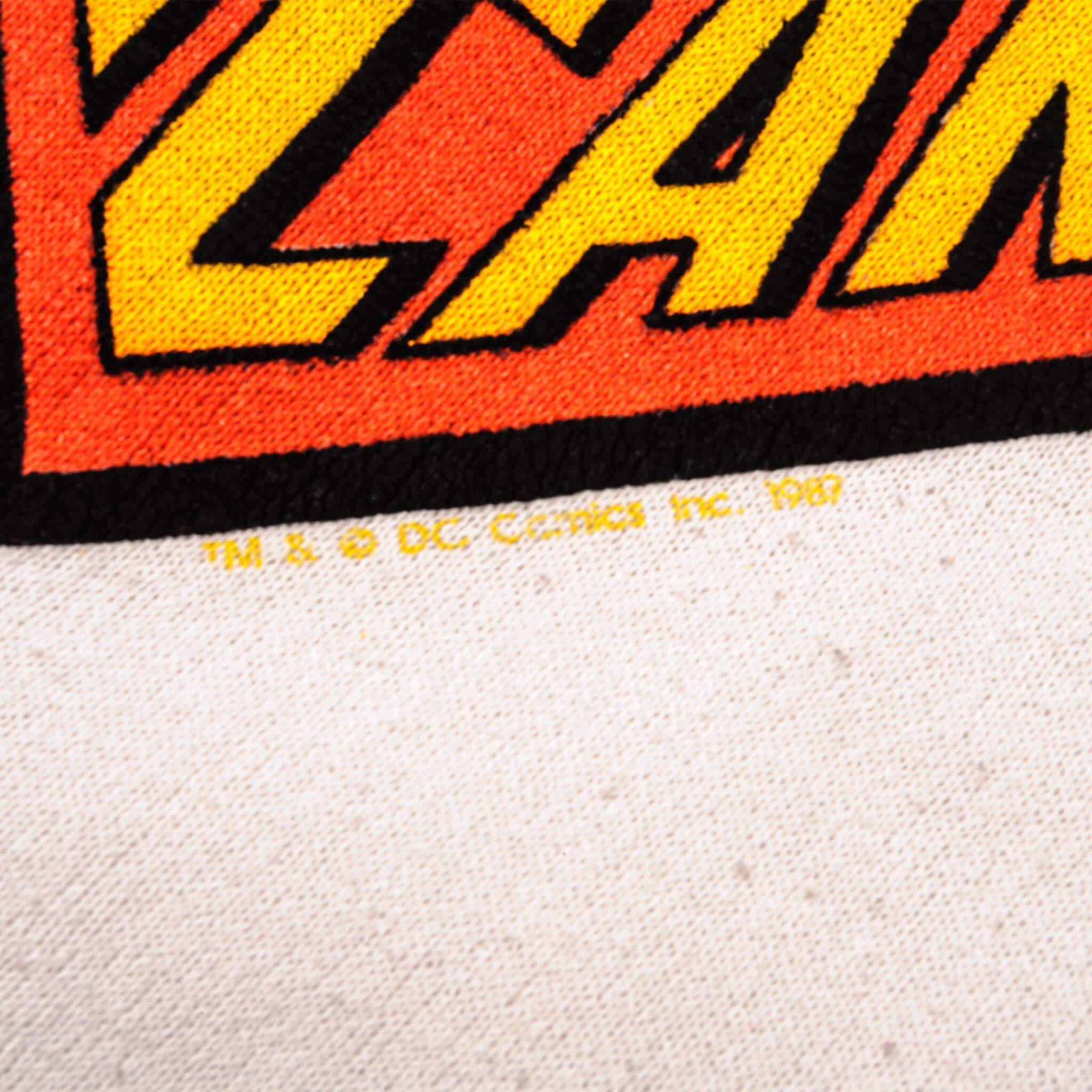 Vintage Superman Truth Justice And The American Way Sweatshirt 1987 Size Large Made In USA.