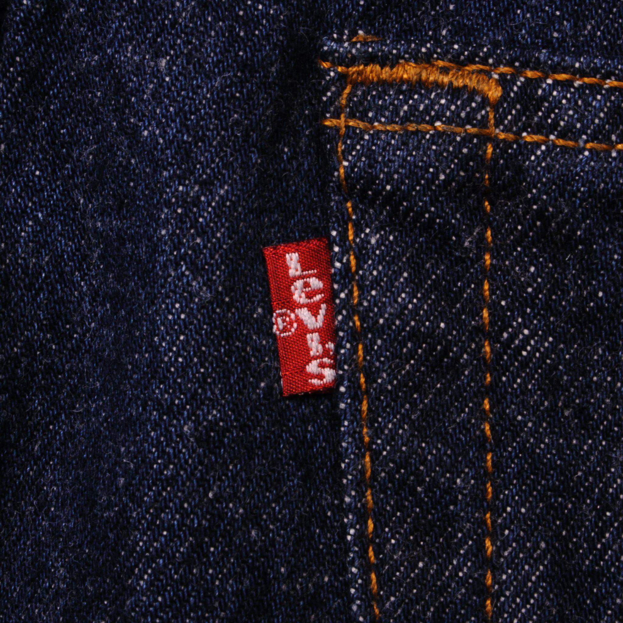 VINTAGE LEVIS 501 JEANS INDIGO 1990s SIZE W38 L31 MADE IN USA