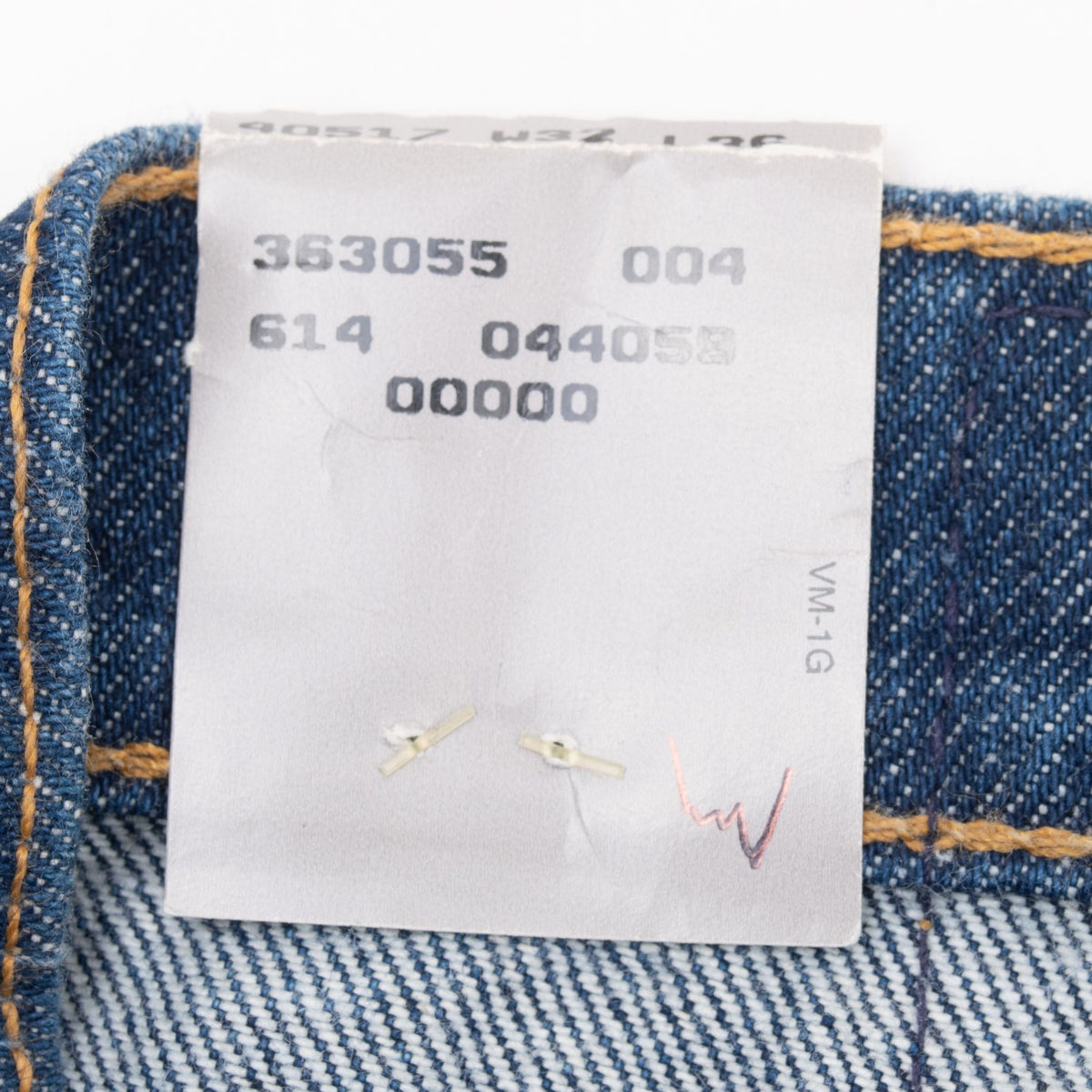 Vintage Levis 517 Orange Tab Indigo Dark Wash Jeans 32X36 Made In Usa Deadstock
Back Button #554