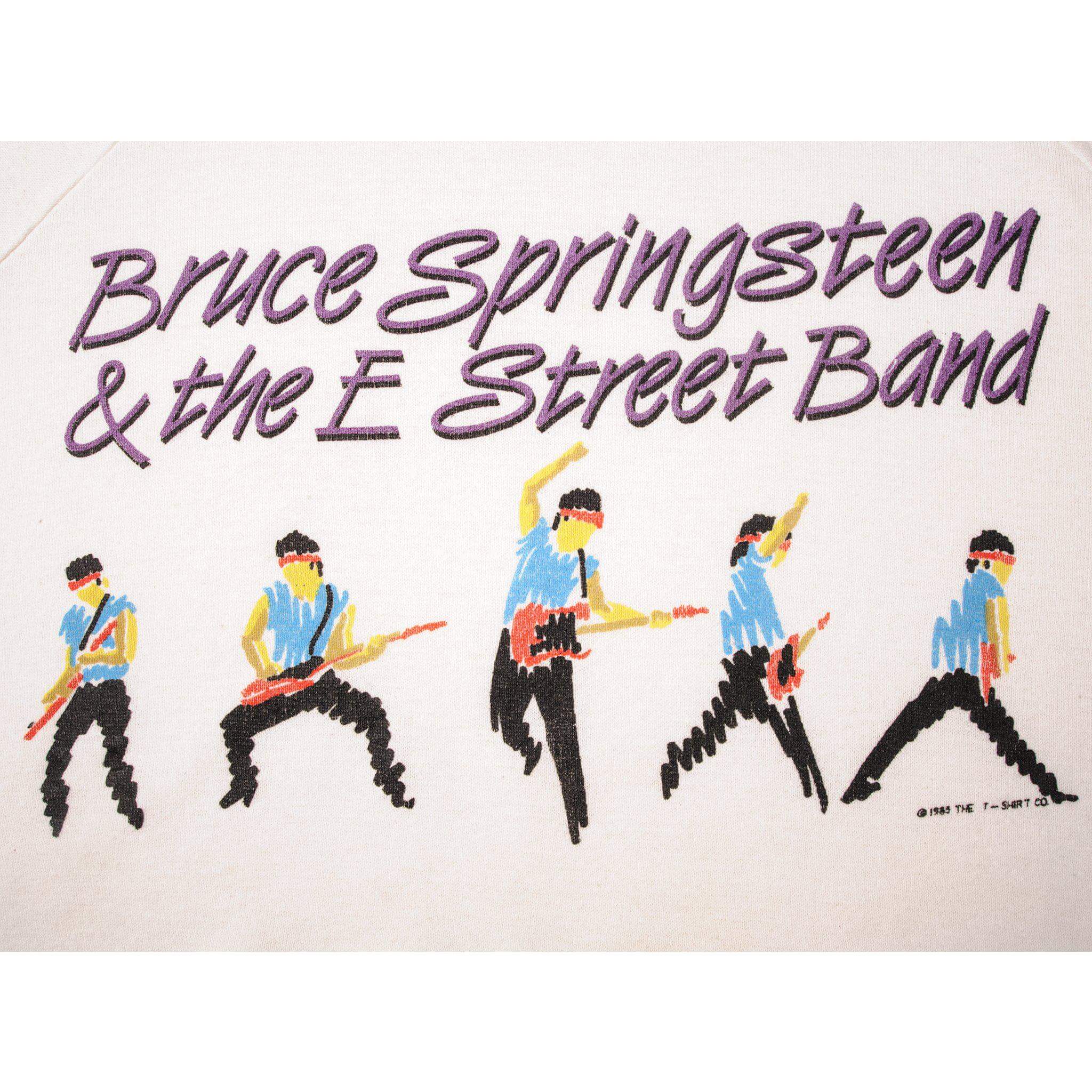 VINTAGE BRUCE SPRINGSTEEN & THE E STREET BAND SWEATSHIRT 1989 SIZE LARGE MADE IN USA