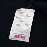 Vintage Jerzees Black Blank Crewneck Sweatshirt 1990 Size Large Made In Usa Deadstock