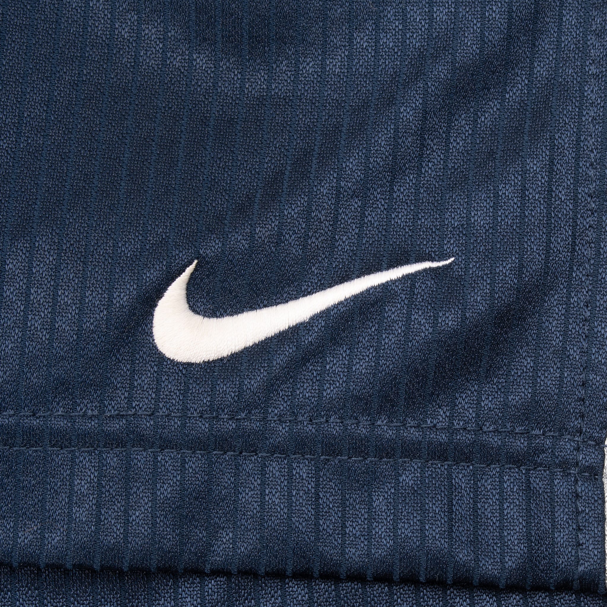 Vintage Nike Swoosh Blue And Blue Basketball Shorts 2000S Size Large