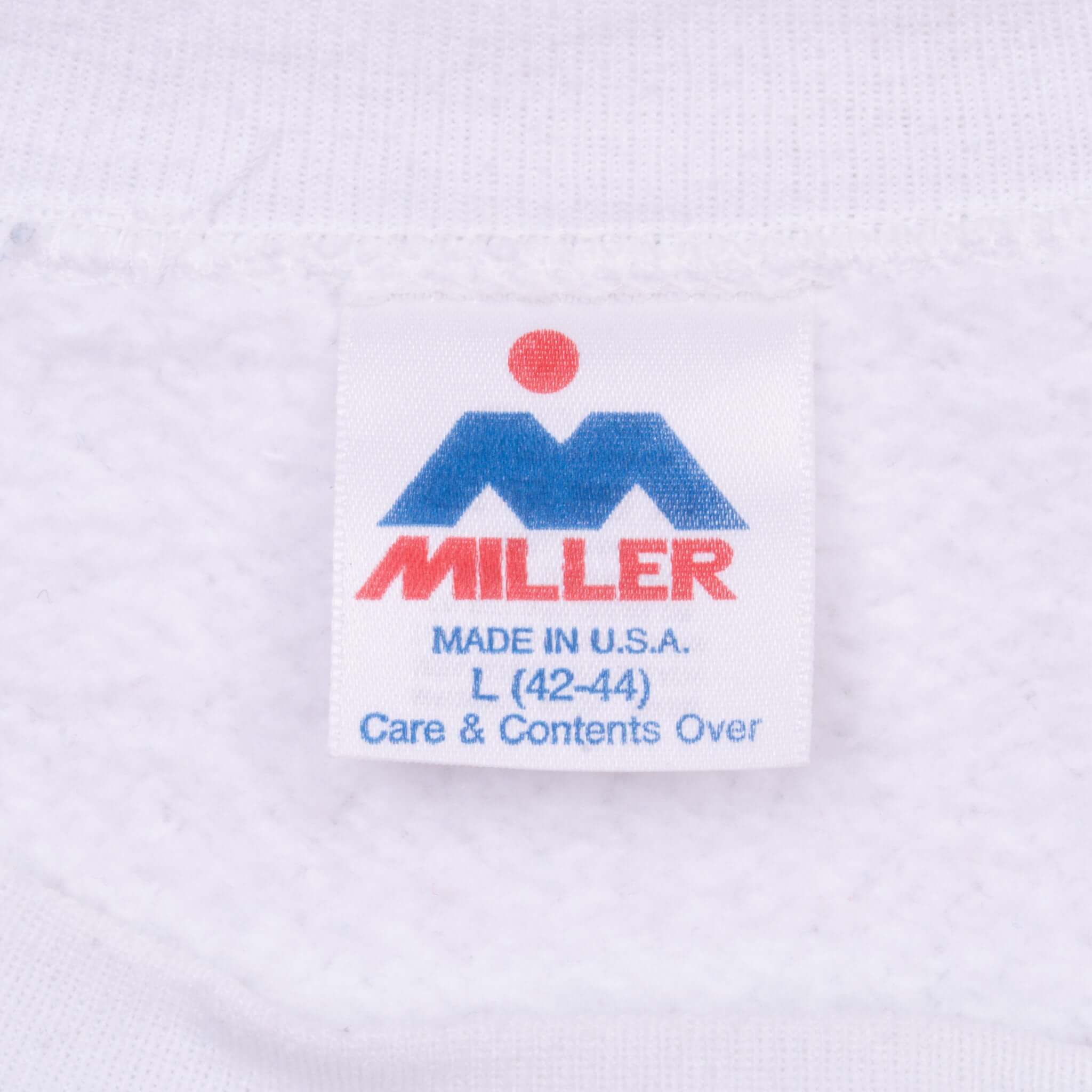 Vintage NCAA Ucla White Sweatshirt 1990S Size Large Made In Usa