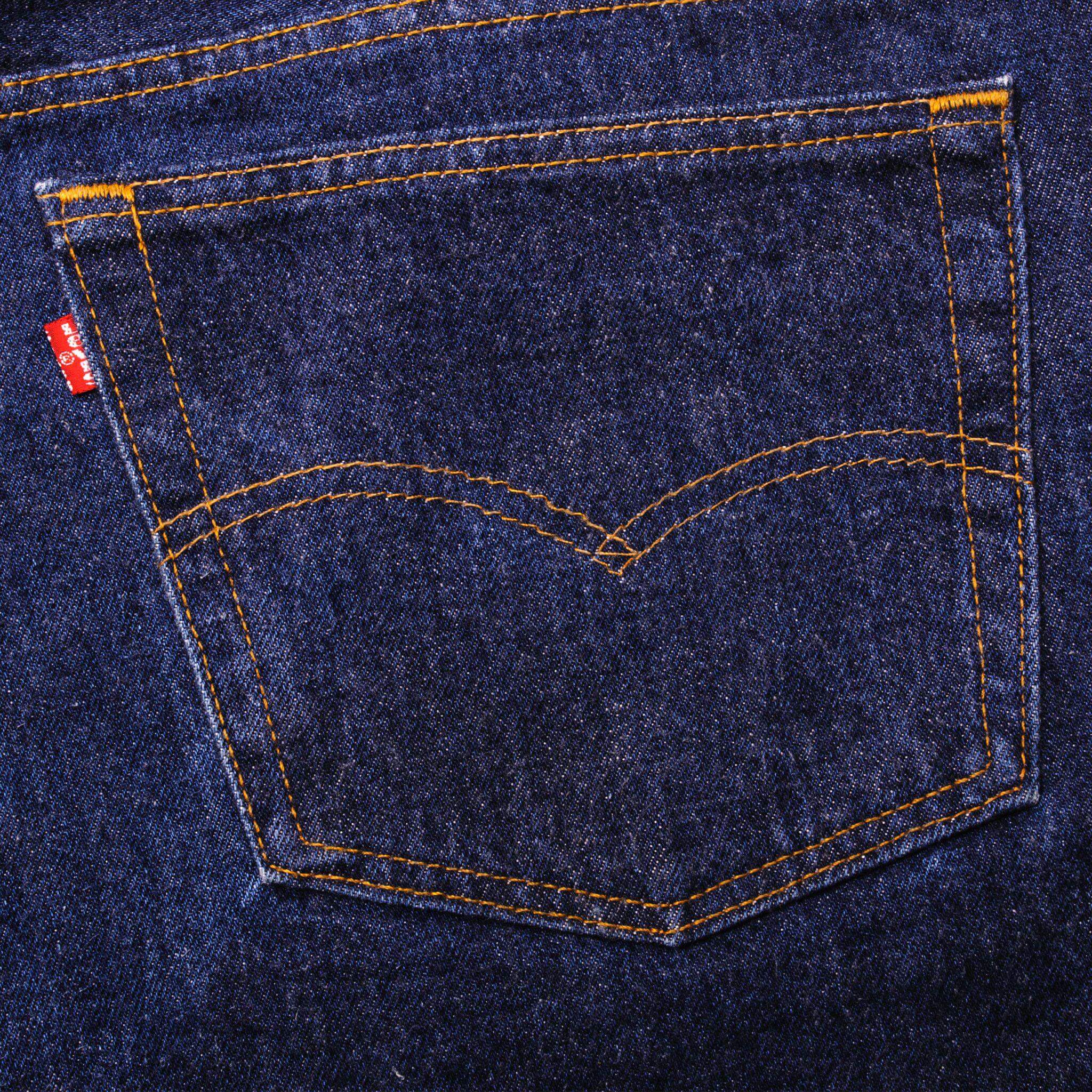 VINTAGE LEVIS 501 JEANS INDIGO 1980s SIZE W40 L30 MADE IN USA