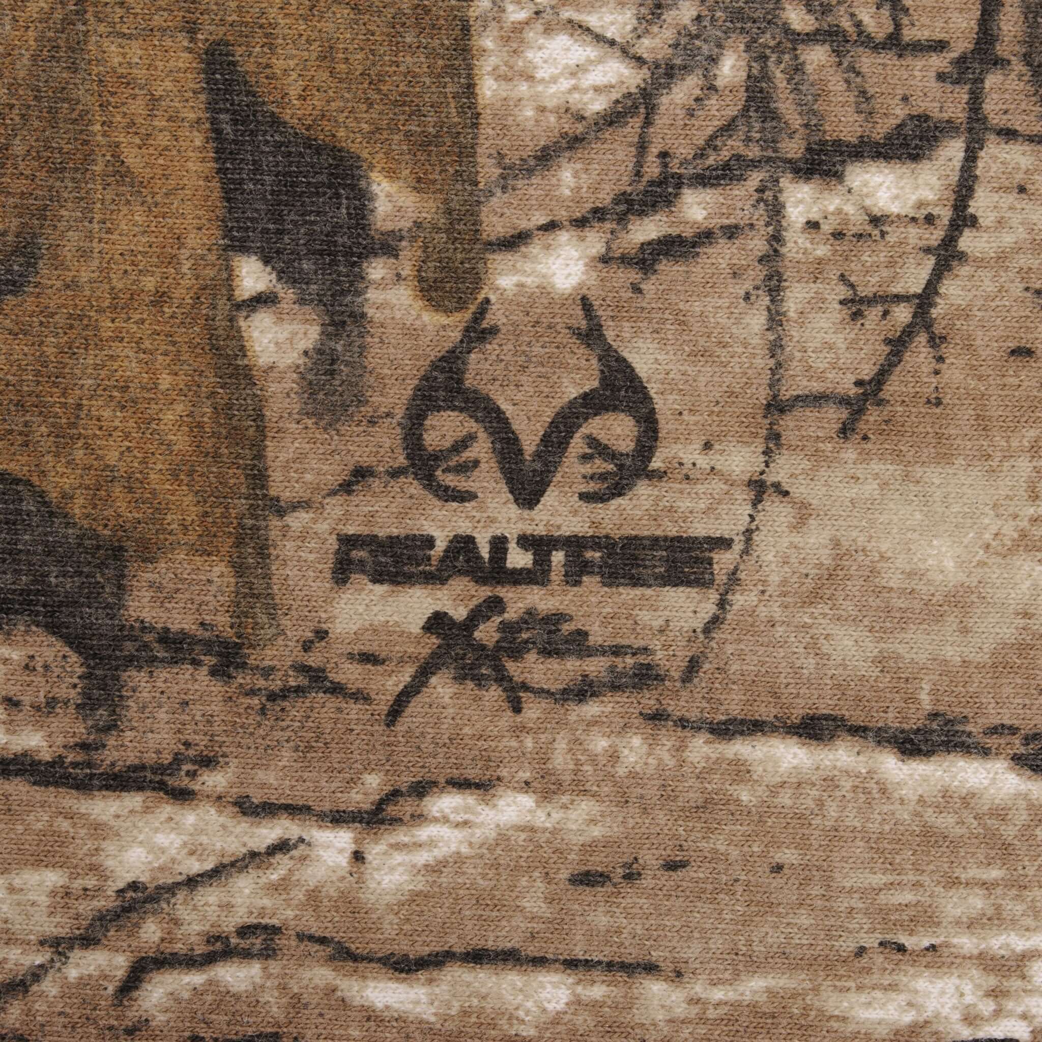 Vintage Carhartt Hunting Realtree Xtra Camo Long Sleeve Pocket Tee Shirt Size Large