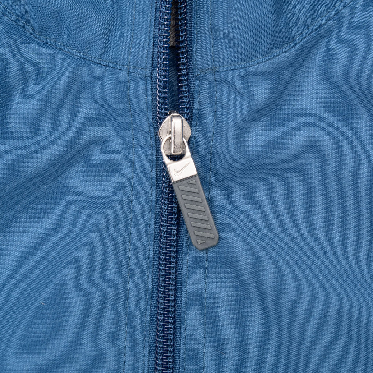 Vintage Nike Classic Swoosh Blue Windbreaker Jacket 2000S Size XL