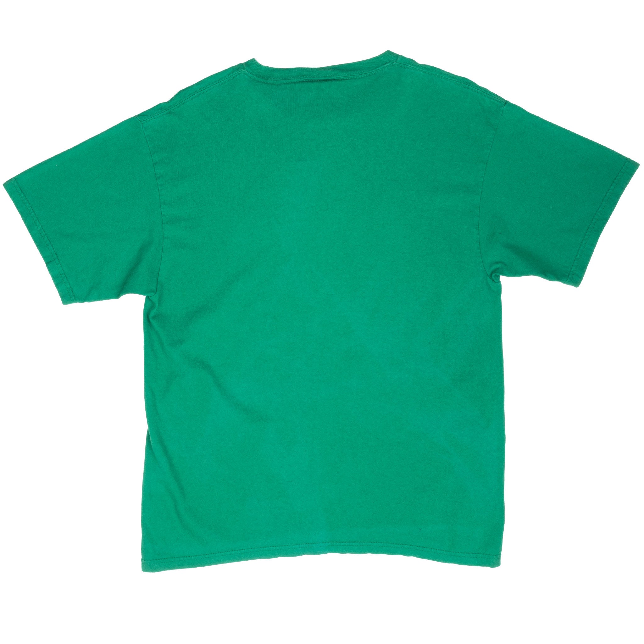 Vintage Nike Running Green Tee Shirt 1990S Size Medium Made In Usa