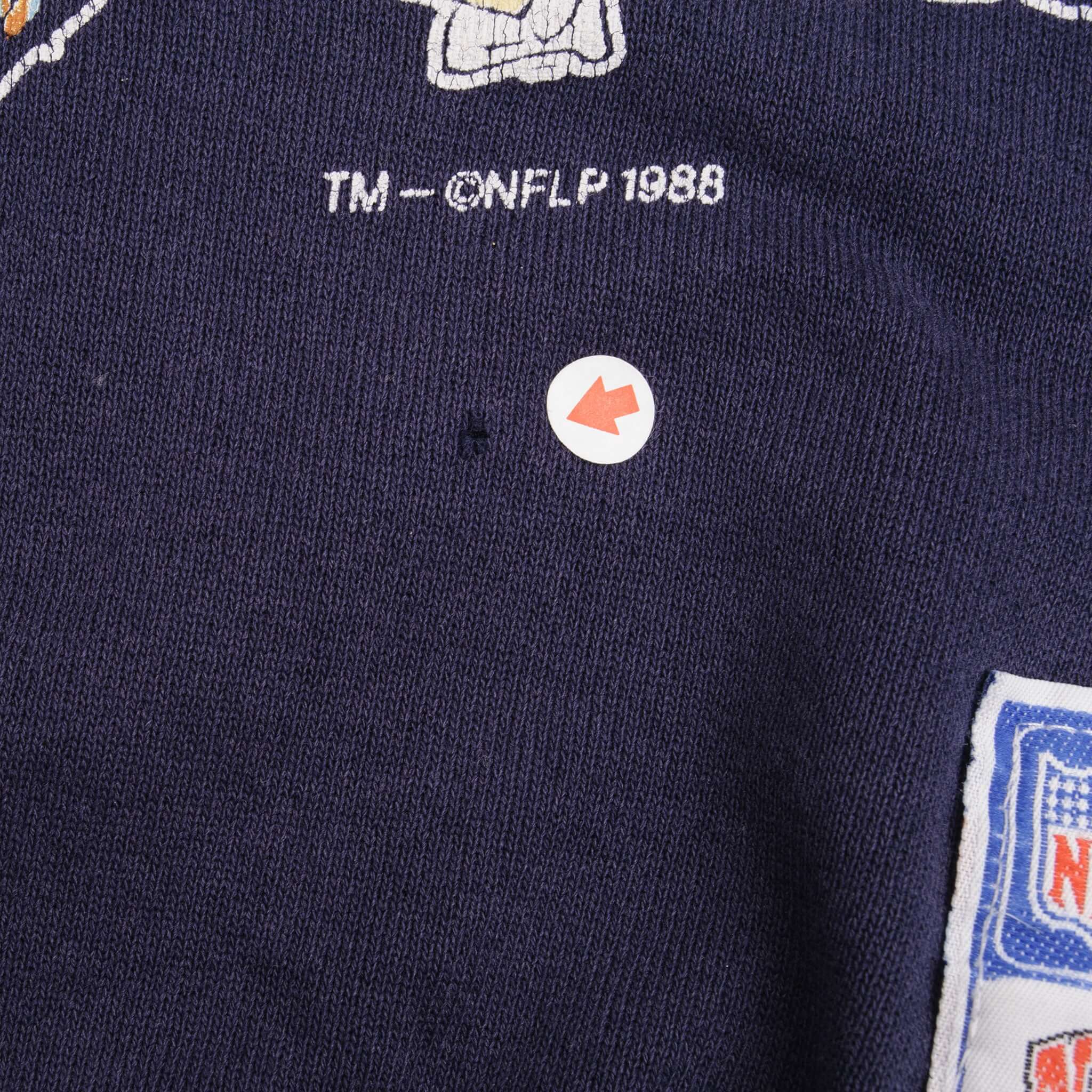 VINTAGE NFL CHICAGO BEARS SWEATSHIRT 1988 SIZE LARGE MADE IN USA