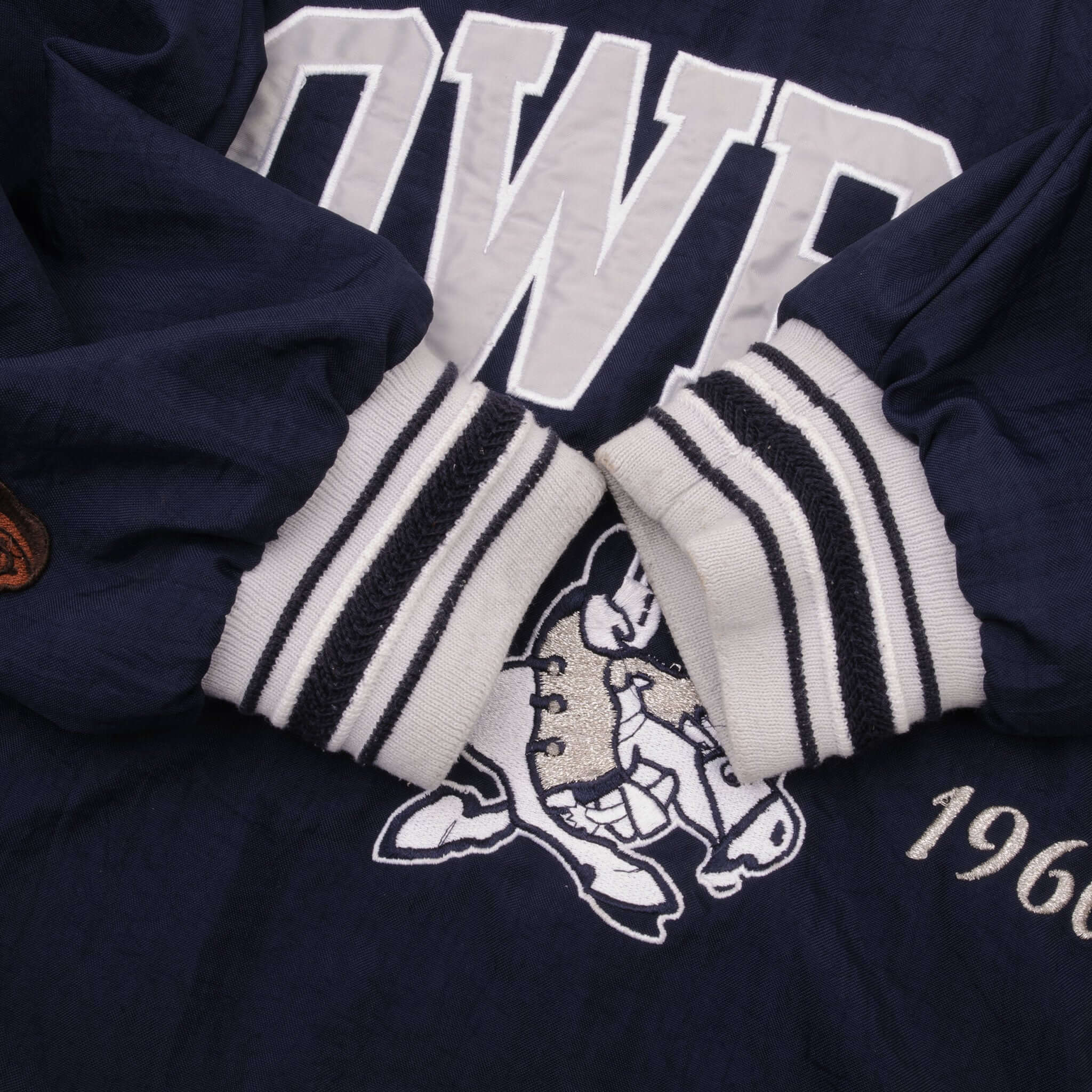 Vintage Nfl Champion Dallas Cowboys Pullover Windbreaker Jacket 1990S Size Large