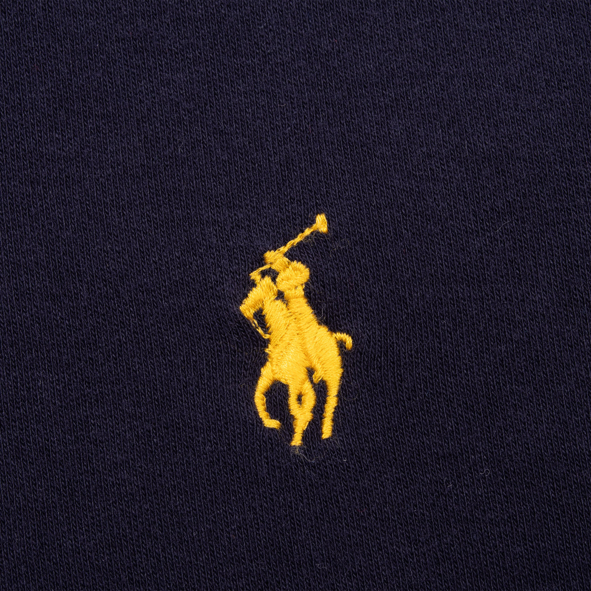 Vintage Ralph Lauren Navy Blue Turtle Neck Long Sleeve Tee Shirt 1990S Size Large