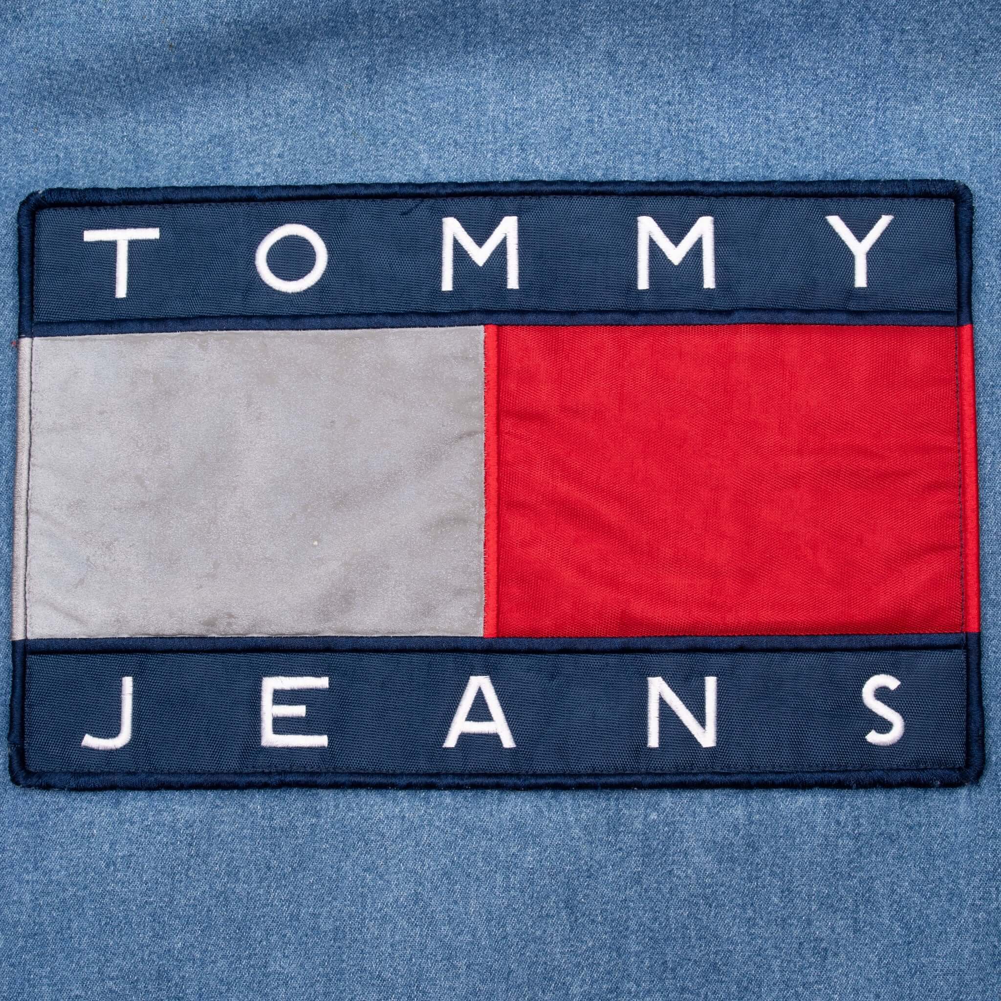 Vintage Tommy Jeans Hilfiger Denim Shirt 1990S Size XL