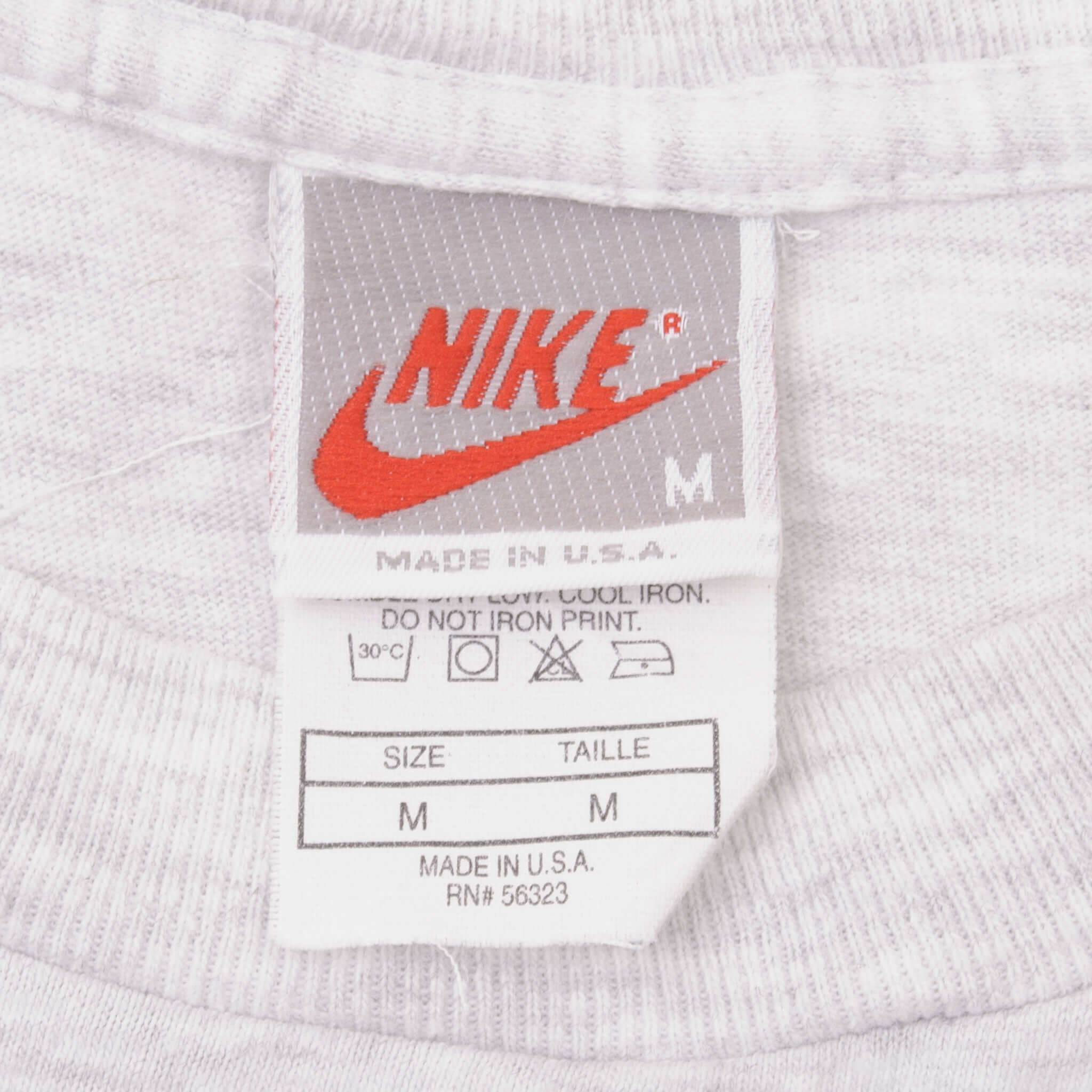 Vintage Nike Talk Dirty To Me Tee Shirt Size Medium Made In USA With Single Stitch Sleeves