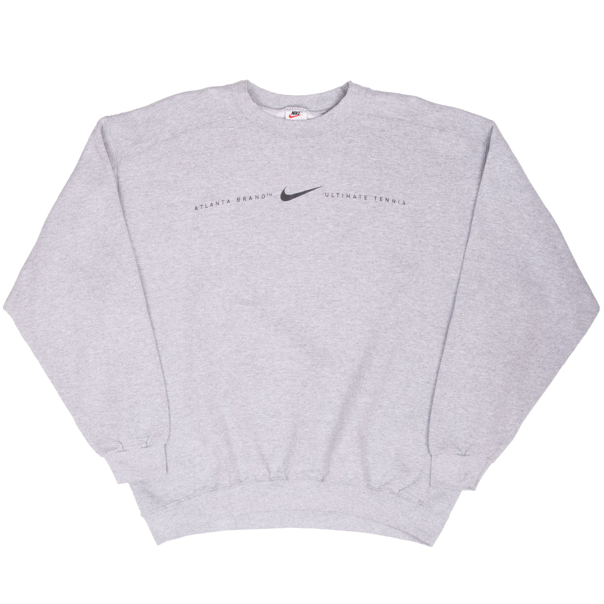 Vintage Nike Atlanta Brand Ultimate Tennis Sweatshirt 1997 Size Large Made In Usa