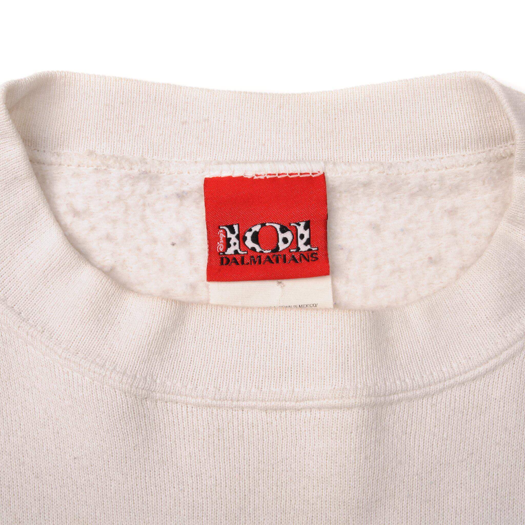 VINTAGE DISNEY 101 DALMATIANS SWEATSHIRT SIZE XL
