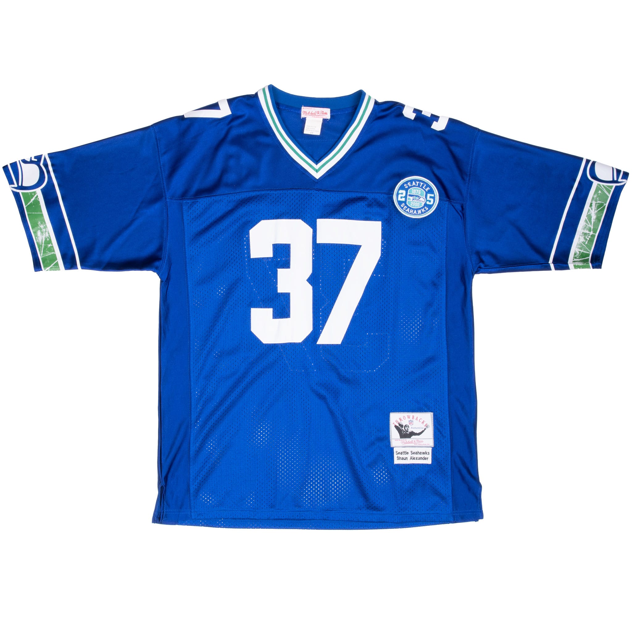 Vintage Nfl Seattle Seahawks Alexander #37 Mitchell & Ness Throwback Jersey 2000 Size 48