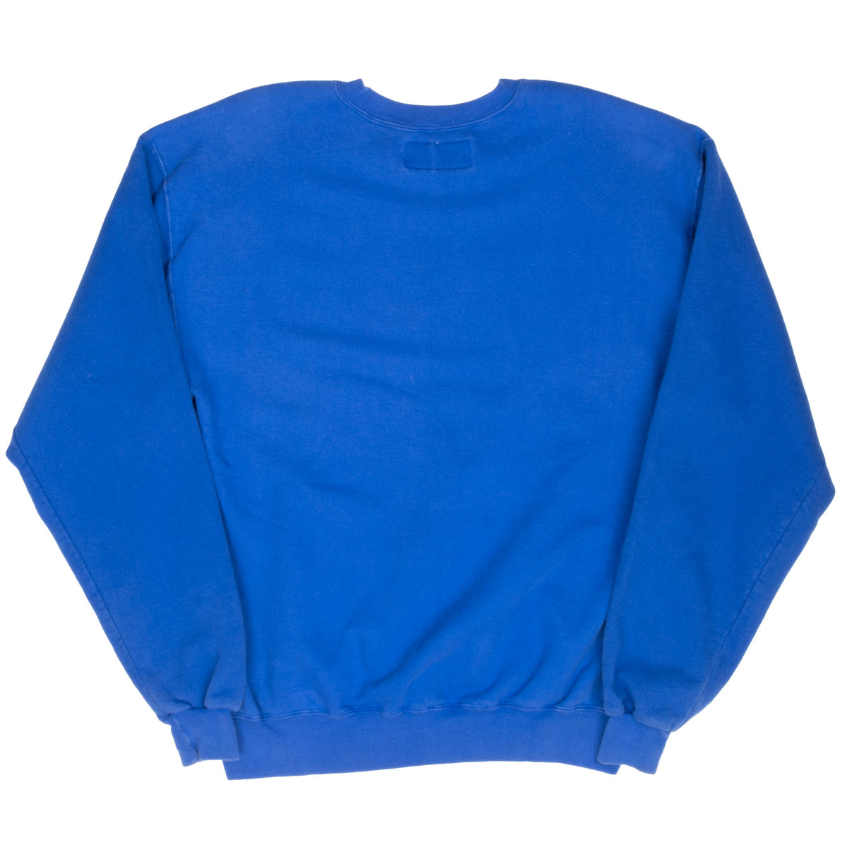 Vintage Russell Athletic Blue Blank Sweatshirt 1990S Size XL Made In Usa