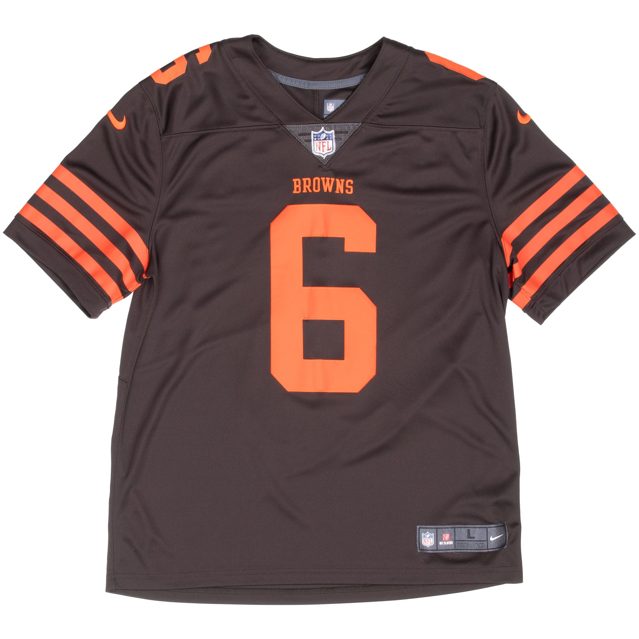 Vintage Nfl Cleveland Browns Mayfield #6 Nike Jersey Size Large