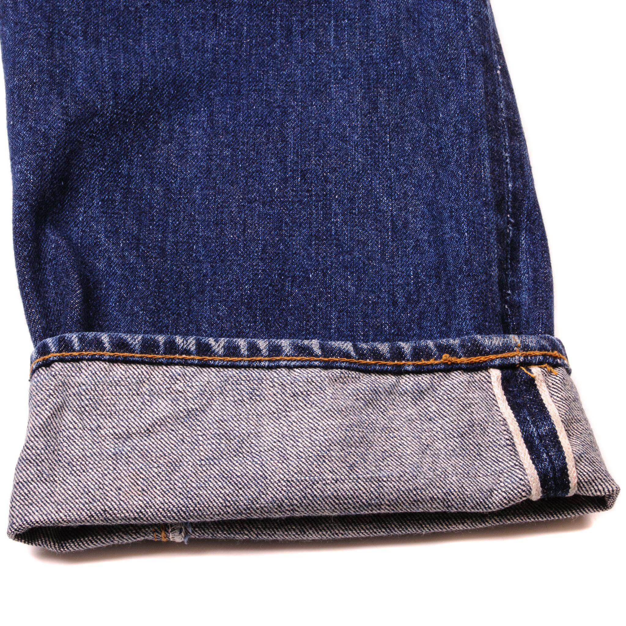 VINTAGE LEVIS 501 JEANS INDIGO SELVEDGE REDLINE SINGLE STITCH 1971-1976 SIZE W28 L30 MADE IN USA