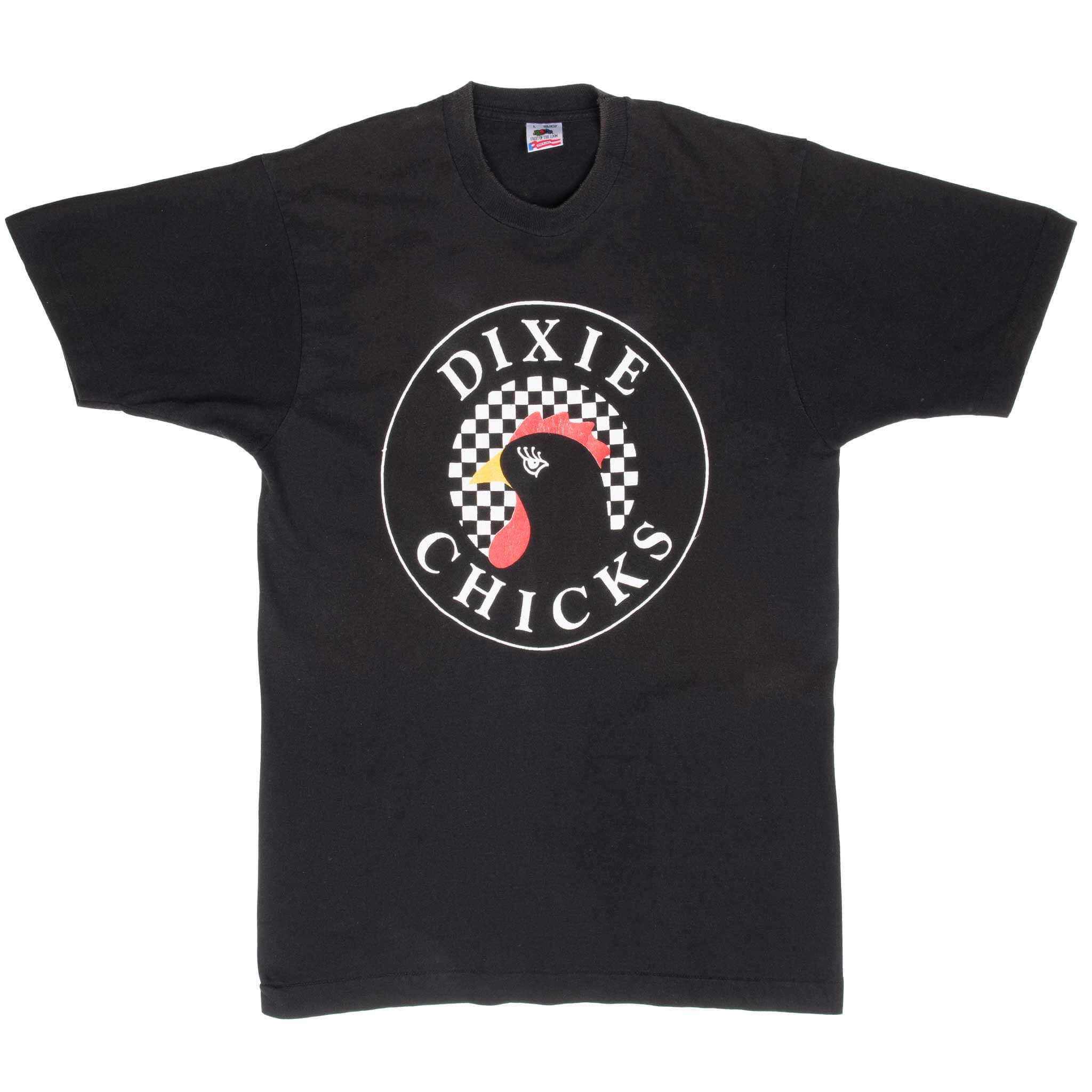 Vintage Dixie Chicks 1990S Tee Shirt Size Medium Made In Usa With Single Stitch Sleeves