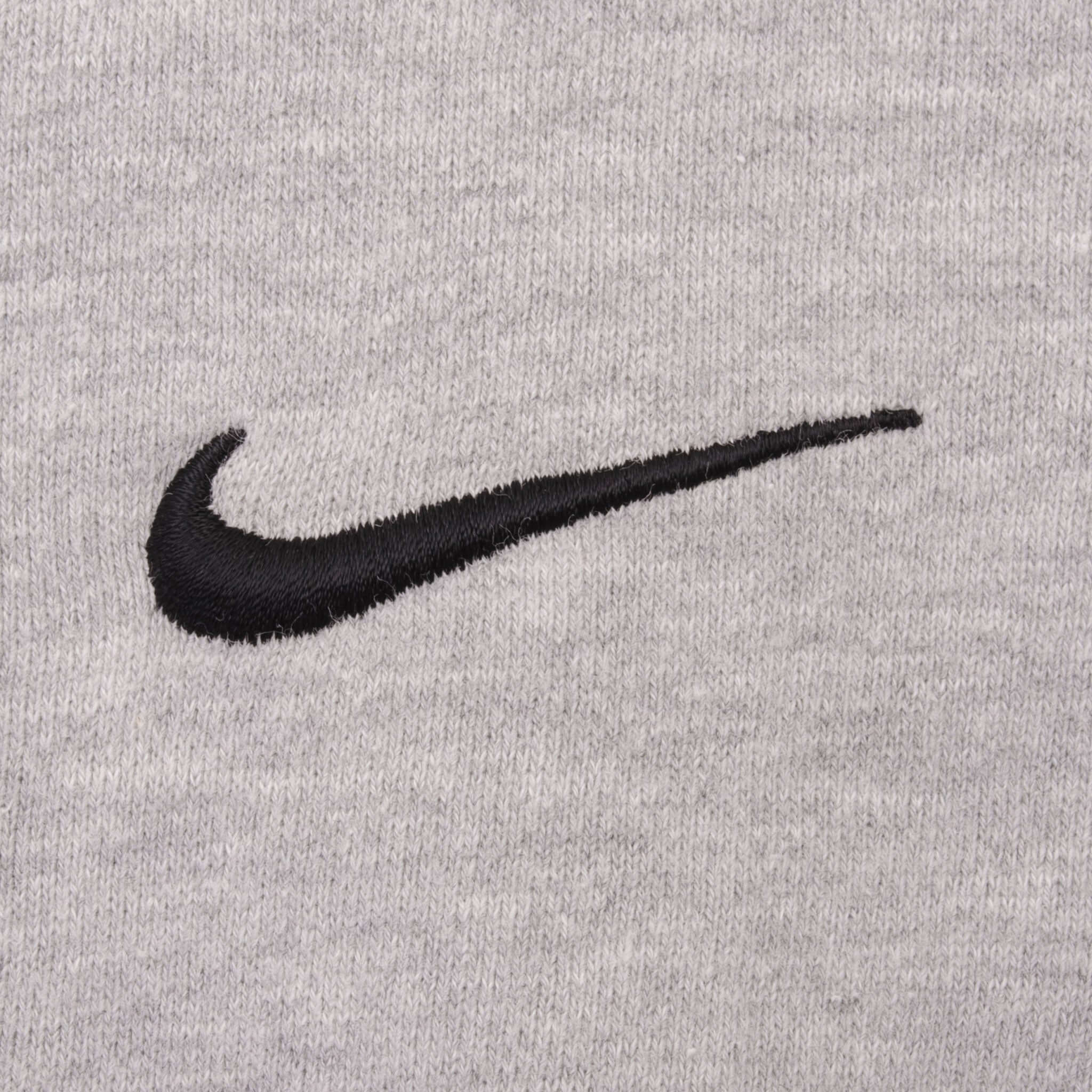 Vintage Nike Classic Swoosh Gray Sweatshirt 1990S Size Large Made In USA